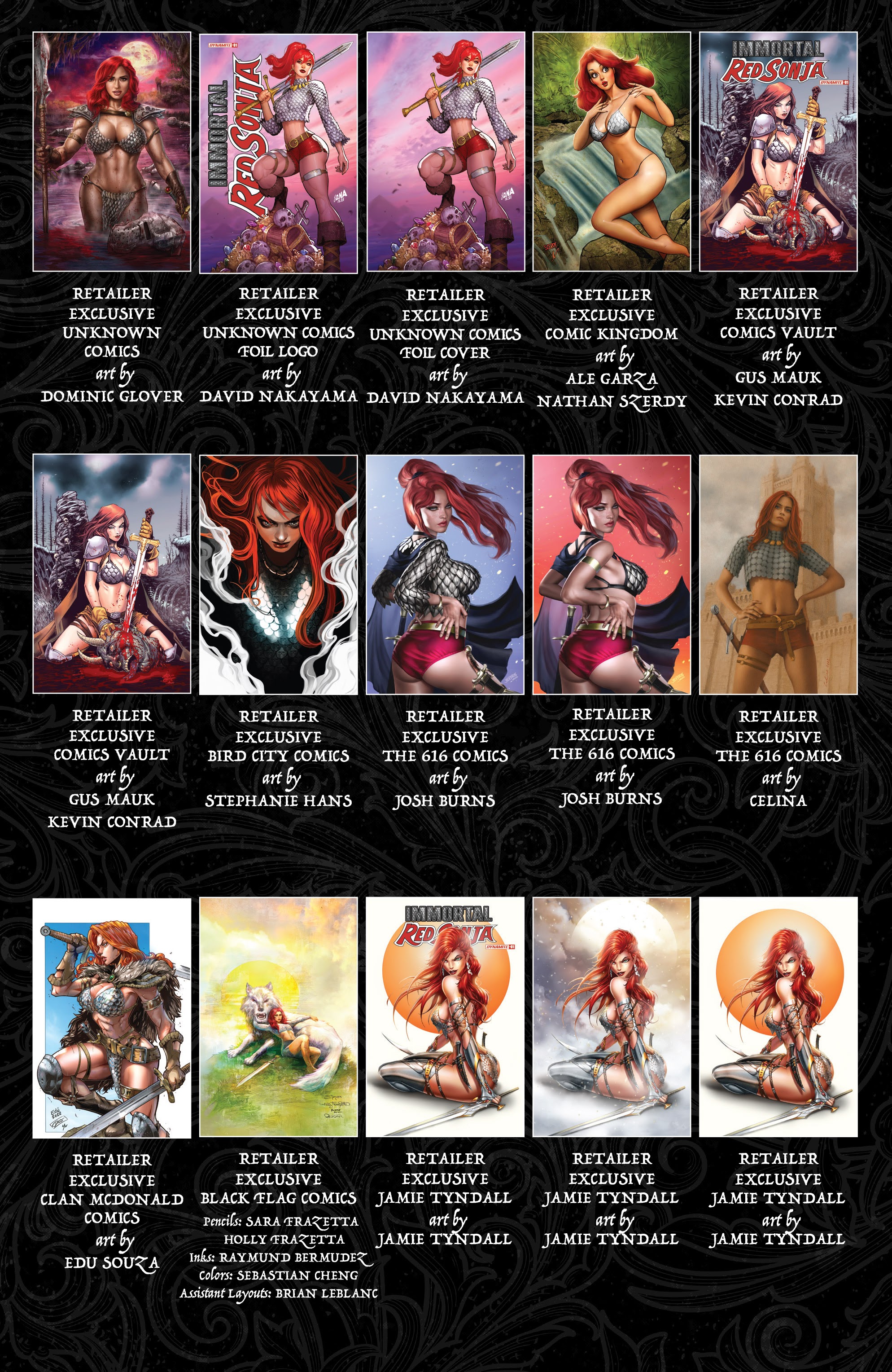 Read online Immortal Red Sonja comic -  Issue #1 - 28