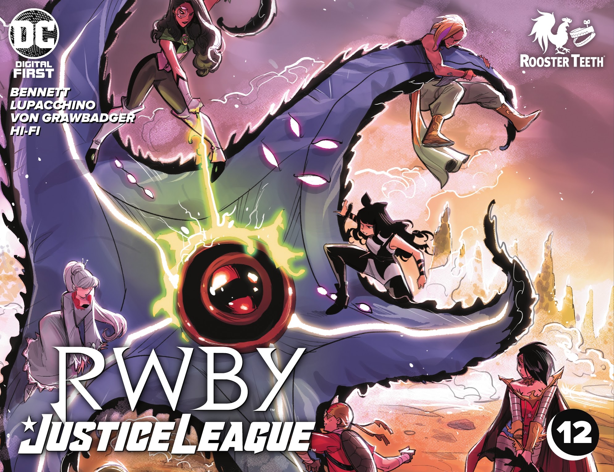 Read online RWBY/Justice League comic -  Issue #12 - 1