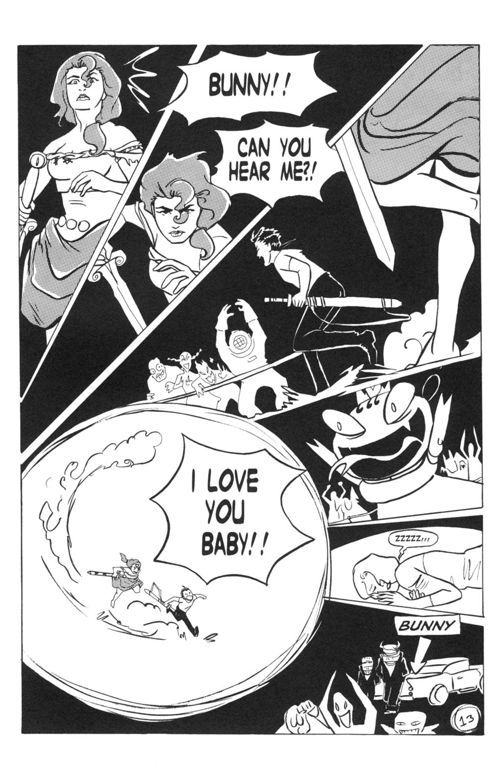 Read online Charm School: Magical Witch Girl Bunny comic -  Issue #9 - 15