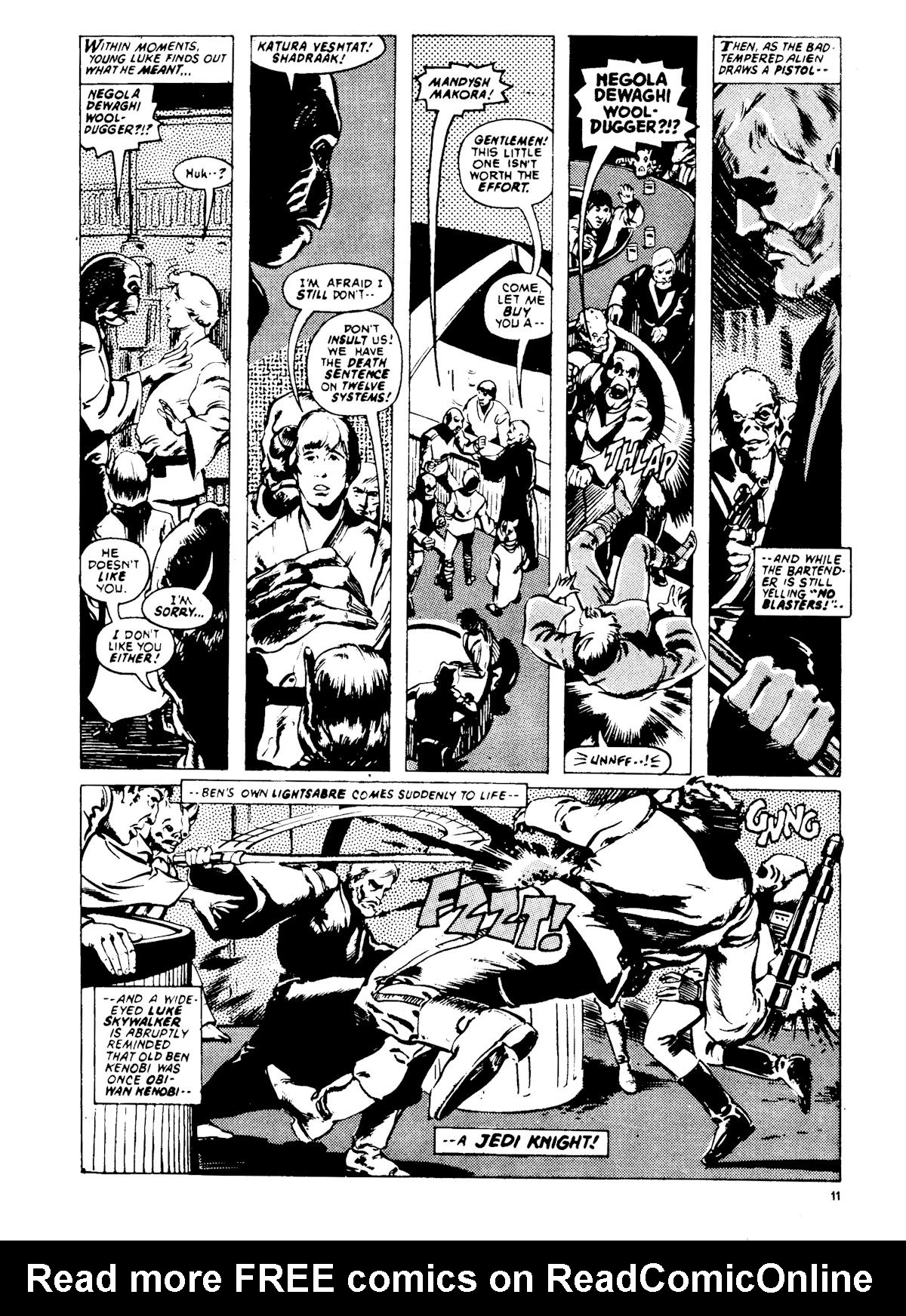 Read online Star Wars Weekly comic -  Issue #3 - 11