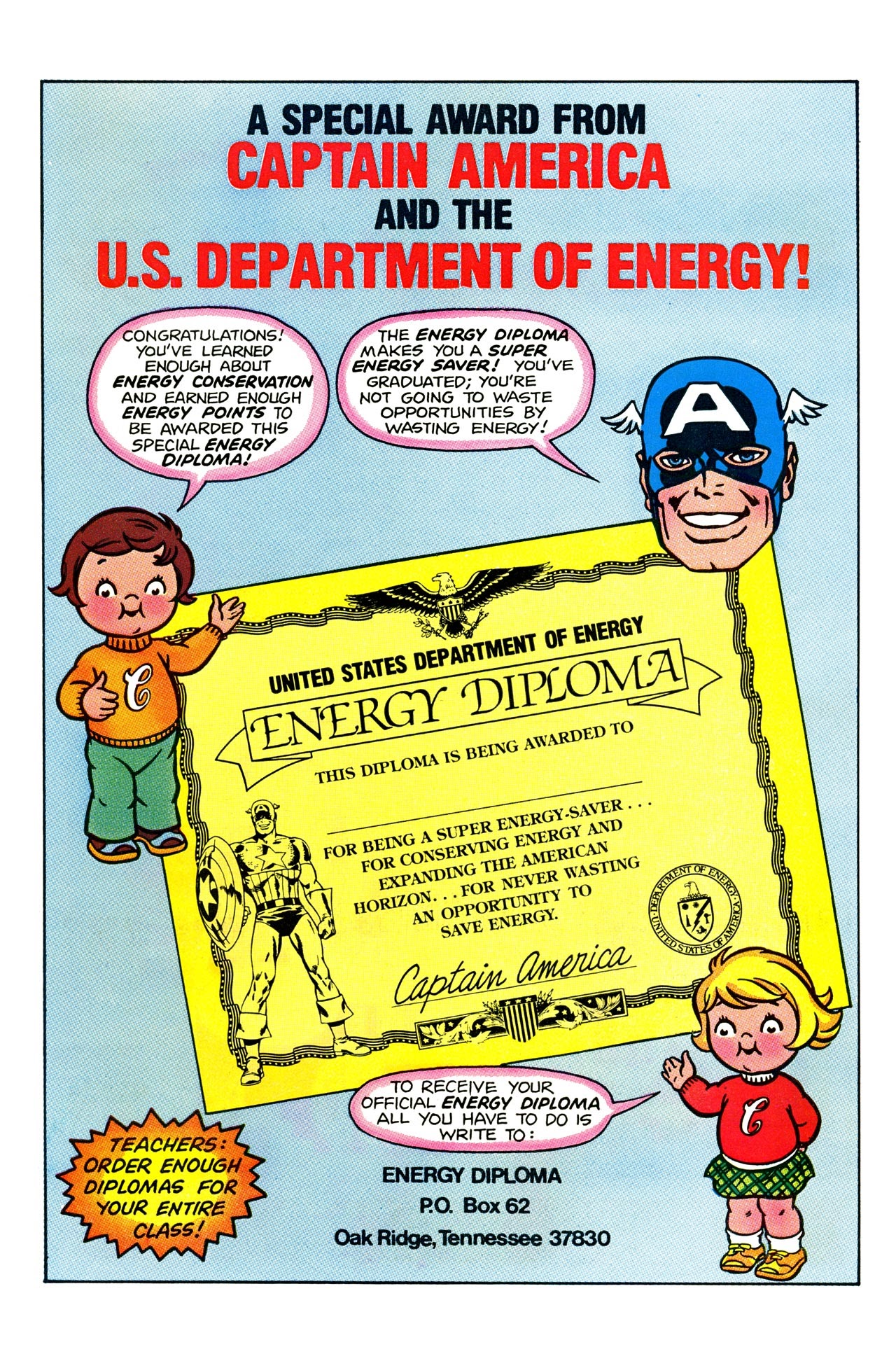Read online Captain America and The Campbell Kids comic -  Issue # Full - 34