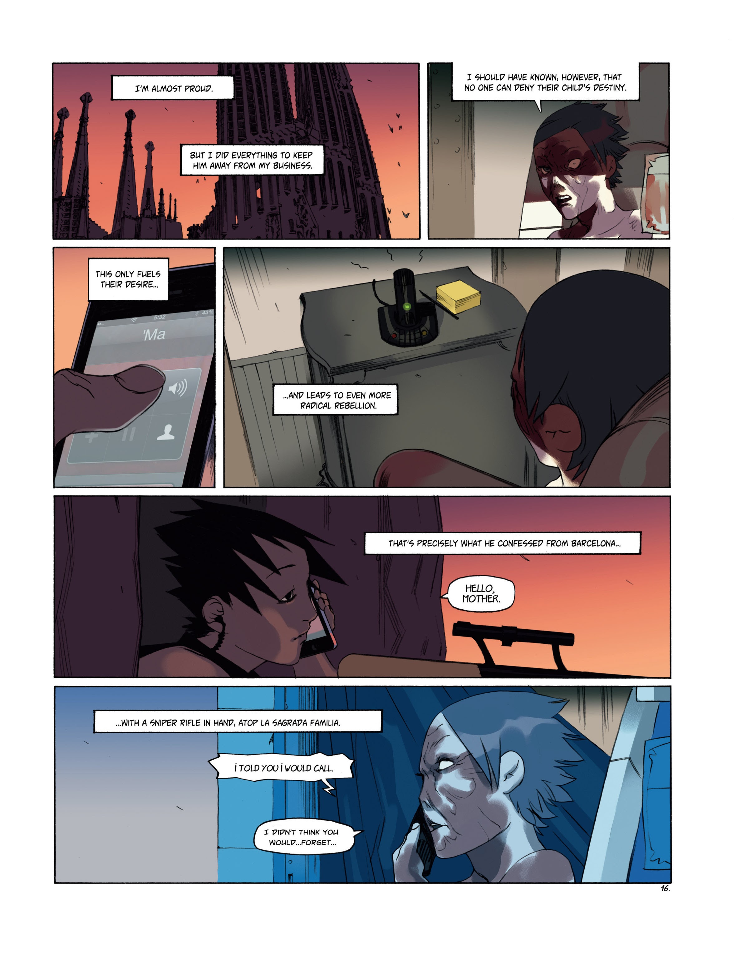 Read online Naja comic -  Issue #9 - 18