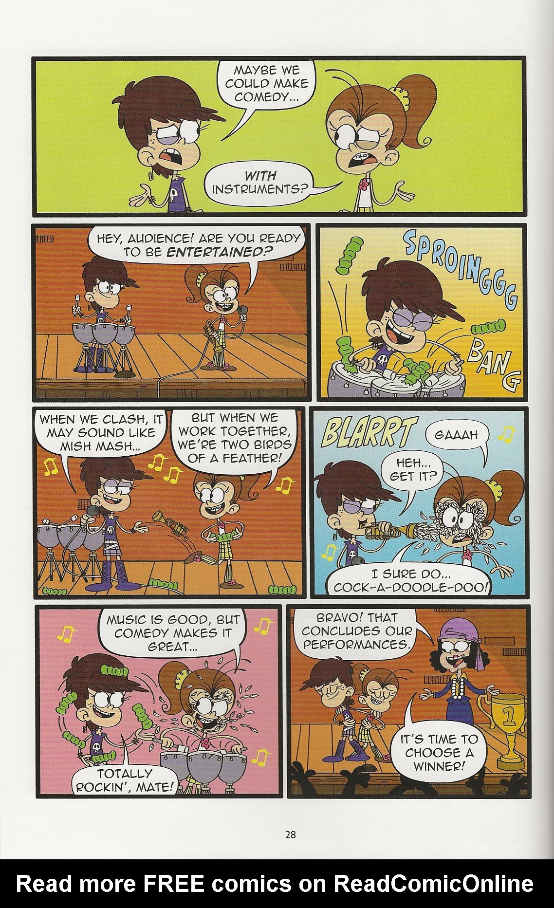 Read online The Loud House comic -  Issue #19 - 28