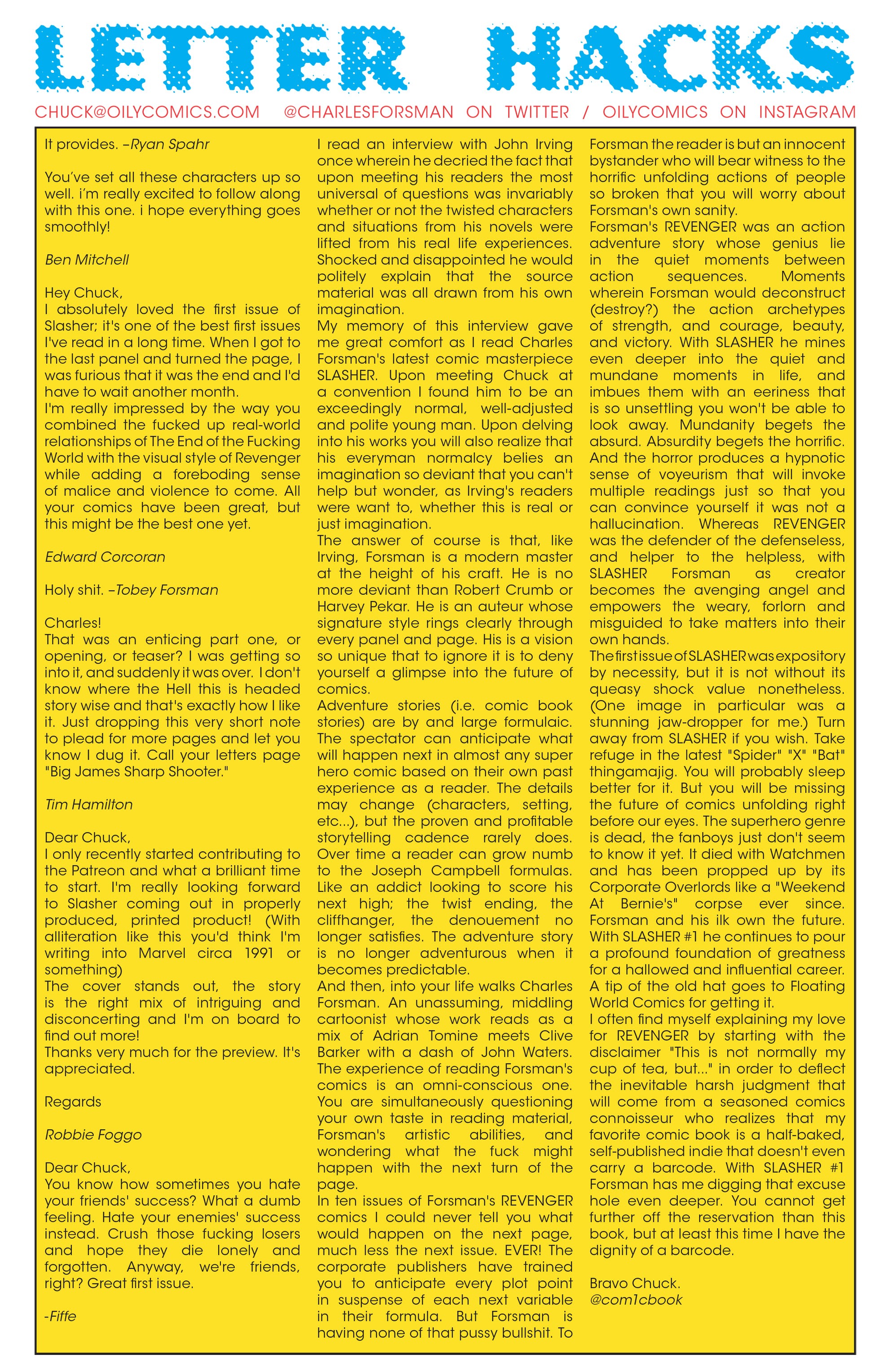 Read online Slasher comic -  Issue #1 - 27