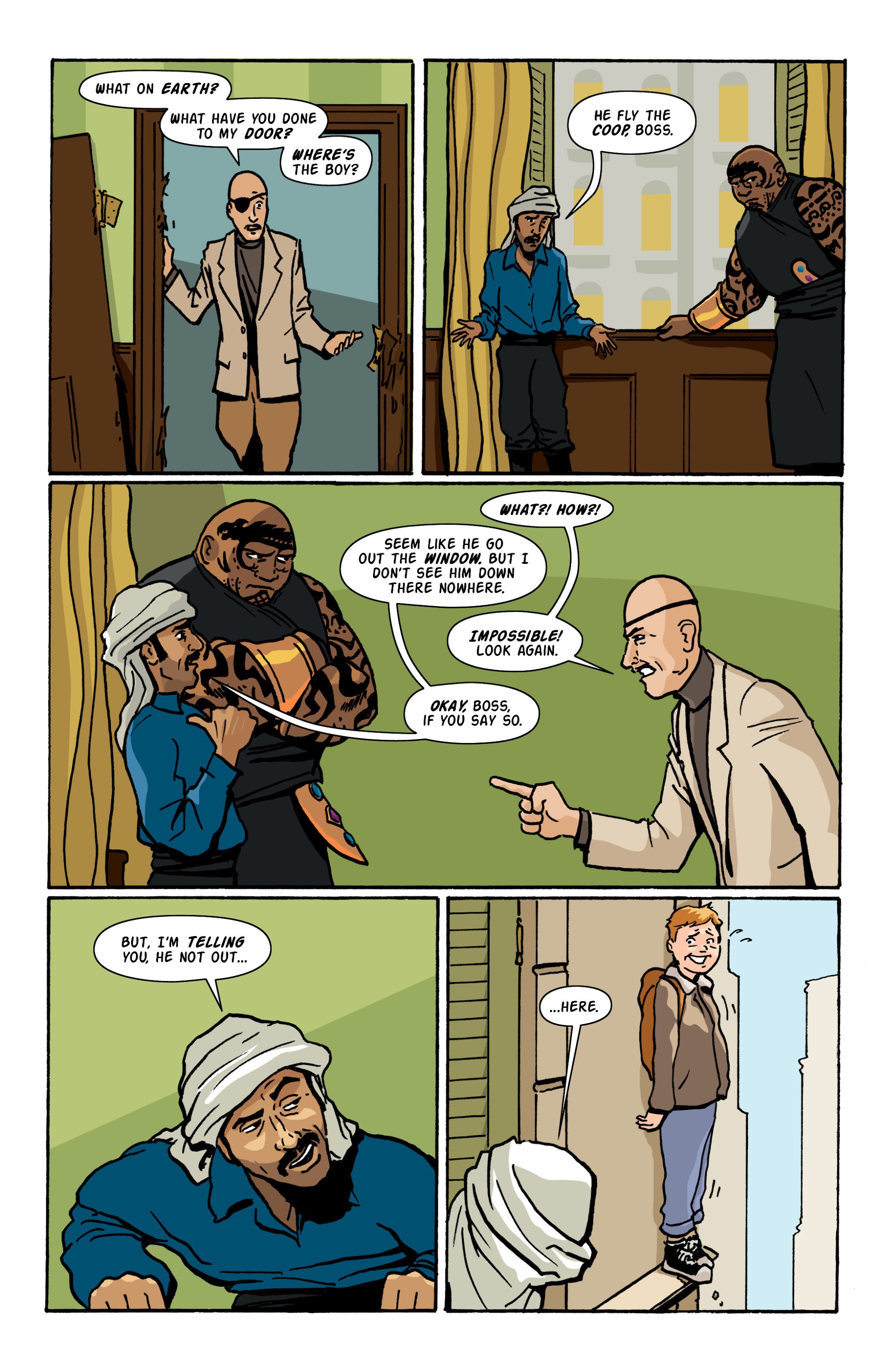 Read online Rocket Robinson and the Pharaoh's Fortune comic -  Issue # TPB (Part 1) - 72