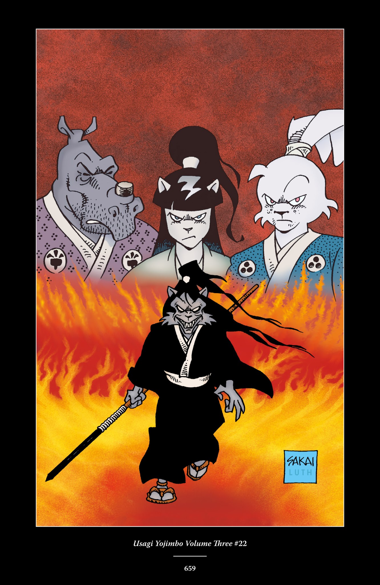 Read online The Usagi Yojimbo Saga comic -  Issue # TPB 2 - 649