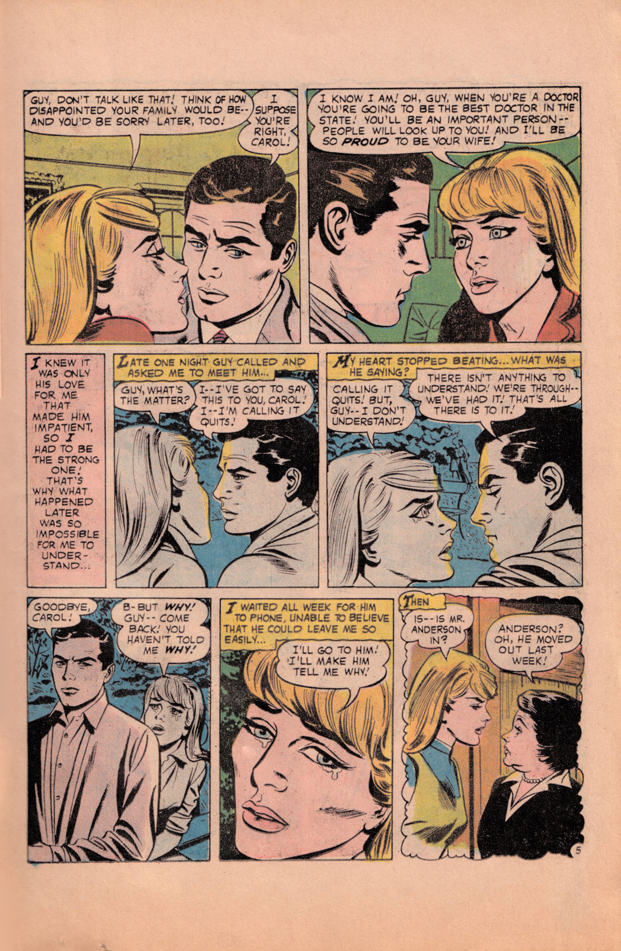 Read online Young Love (1963) comic -  Issue #62 - 15