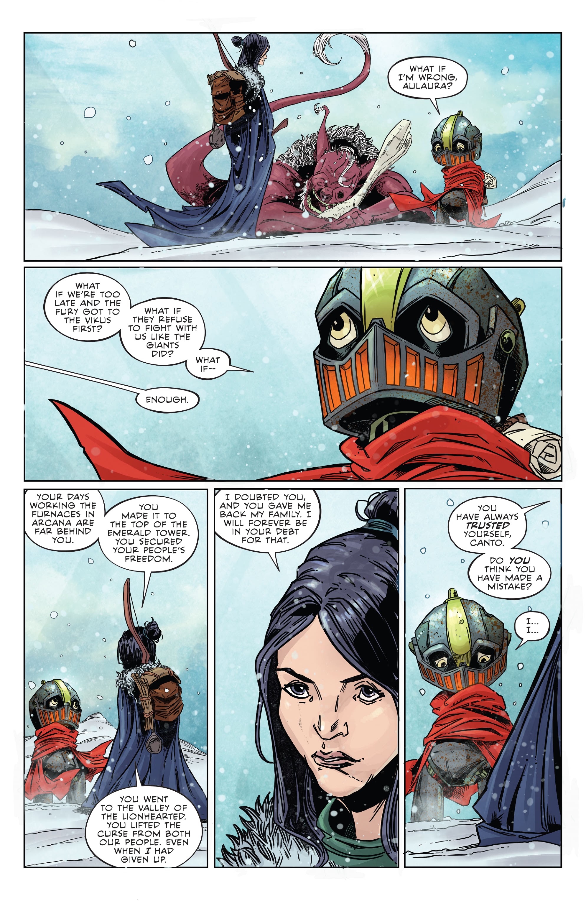 Read online Canto III: Lionhearted comic -  Issue #3 - 12