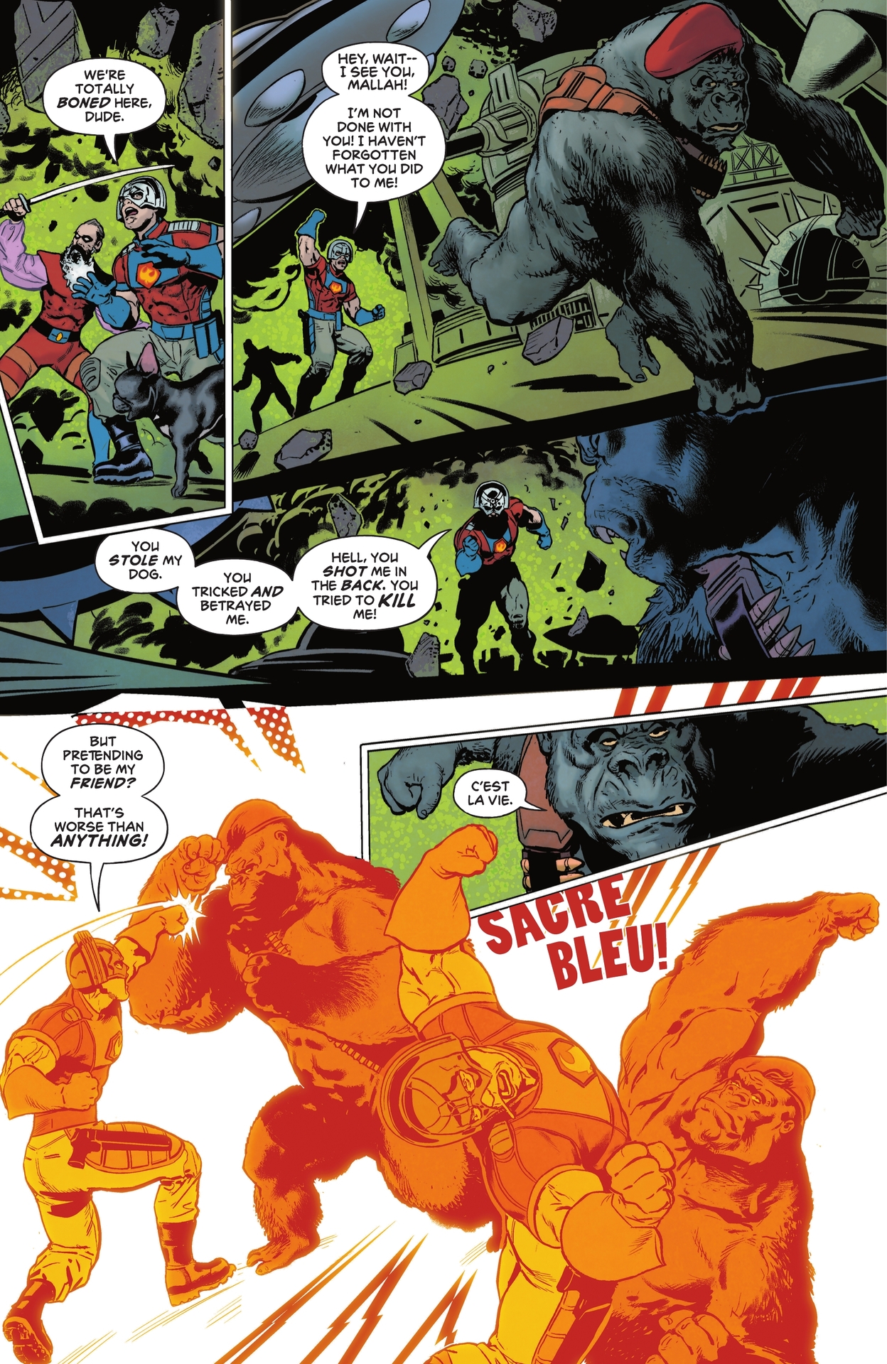 Read online Peacemaker Tries Hard! comic -  Issue #6 - 6
