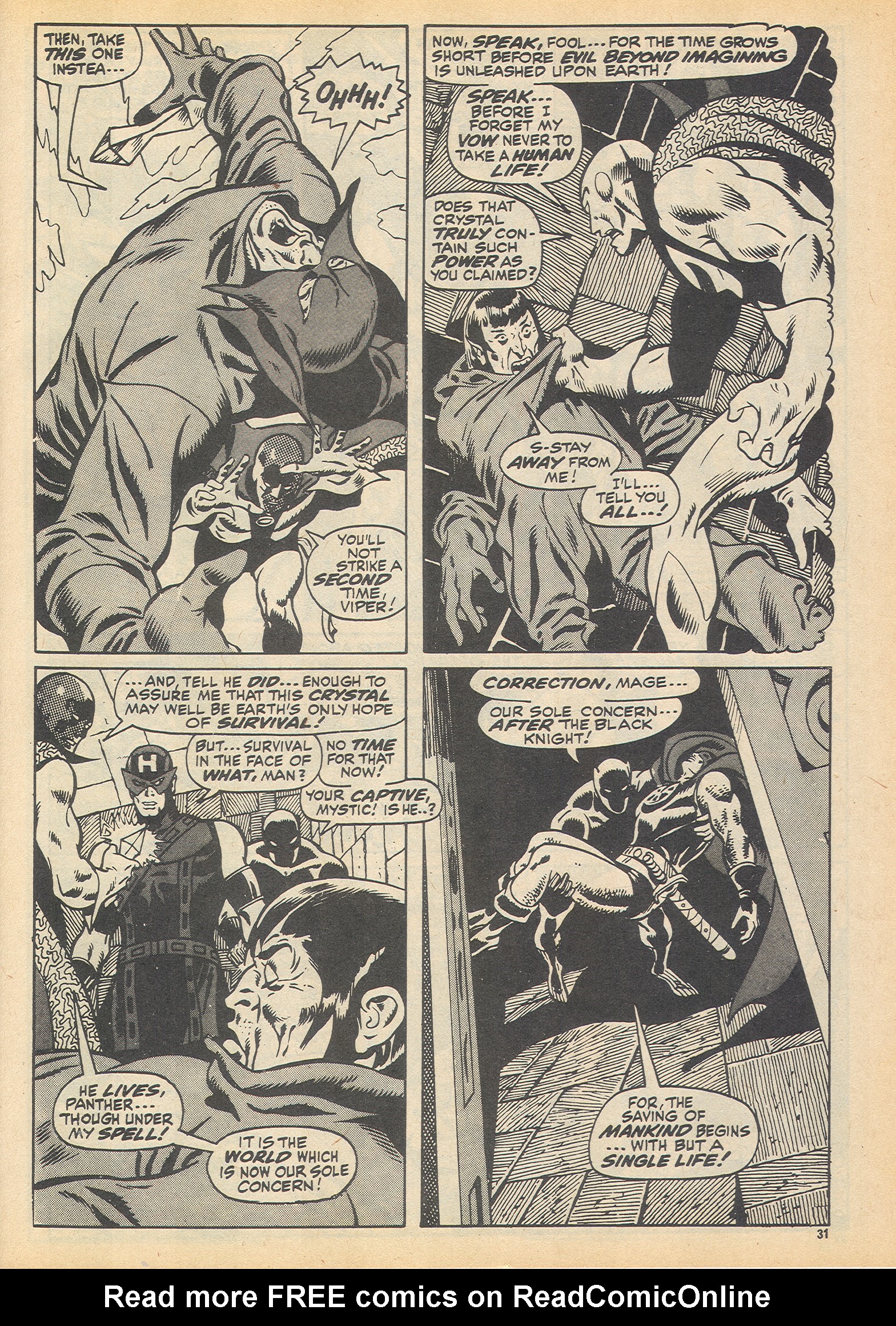 Read online The Avengers (1973) comic -  Issue #77 - 31