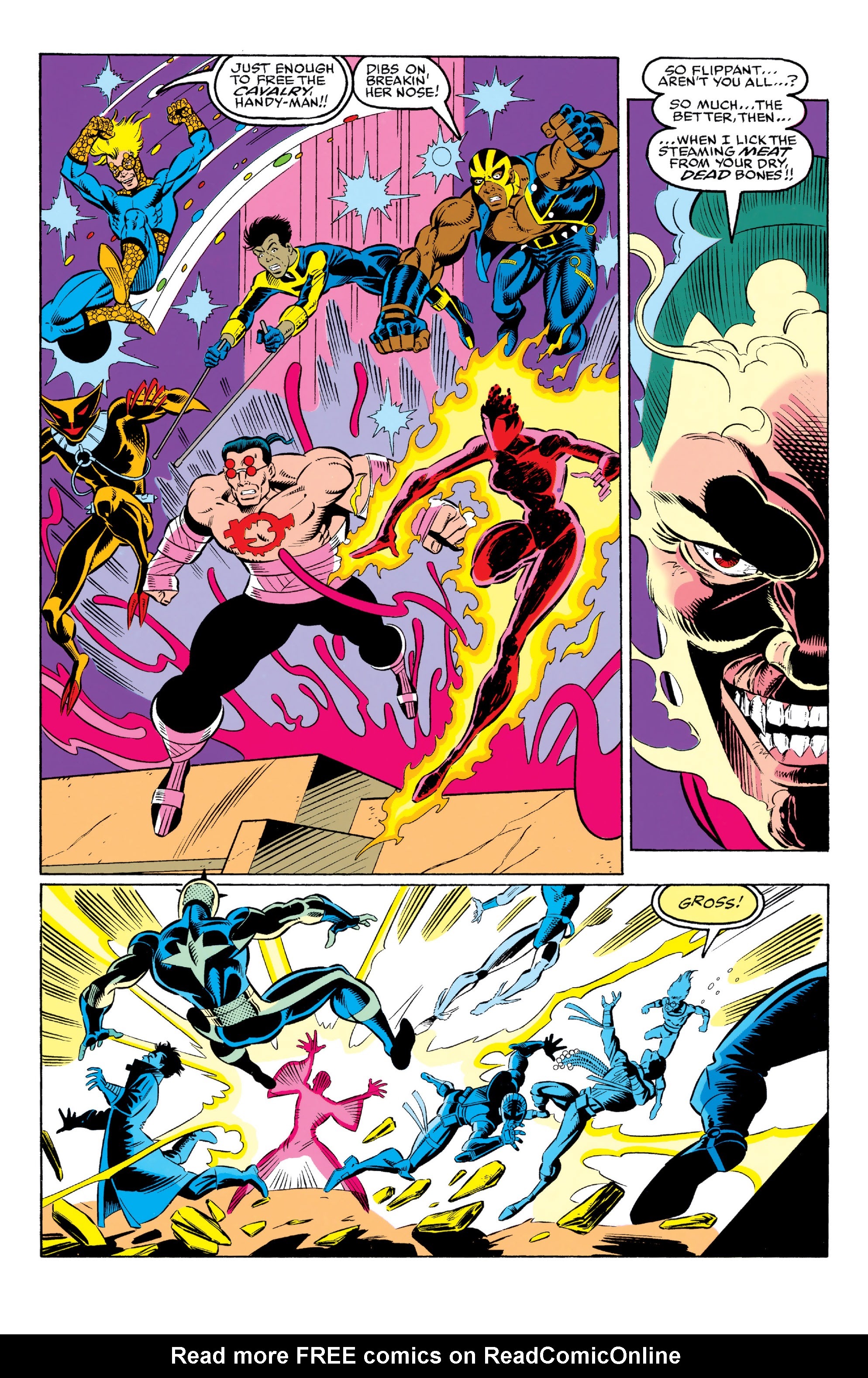 Read online The New Warriors comic -  Issue #25 - 30