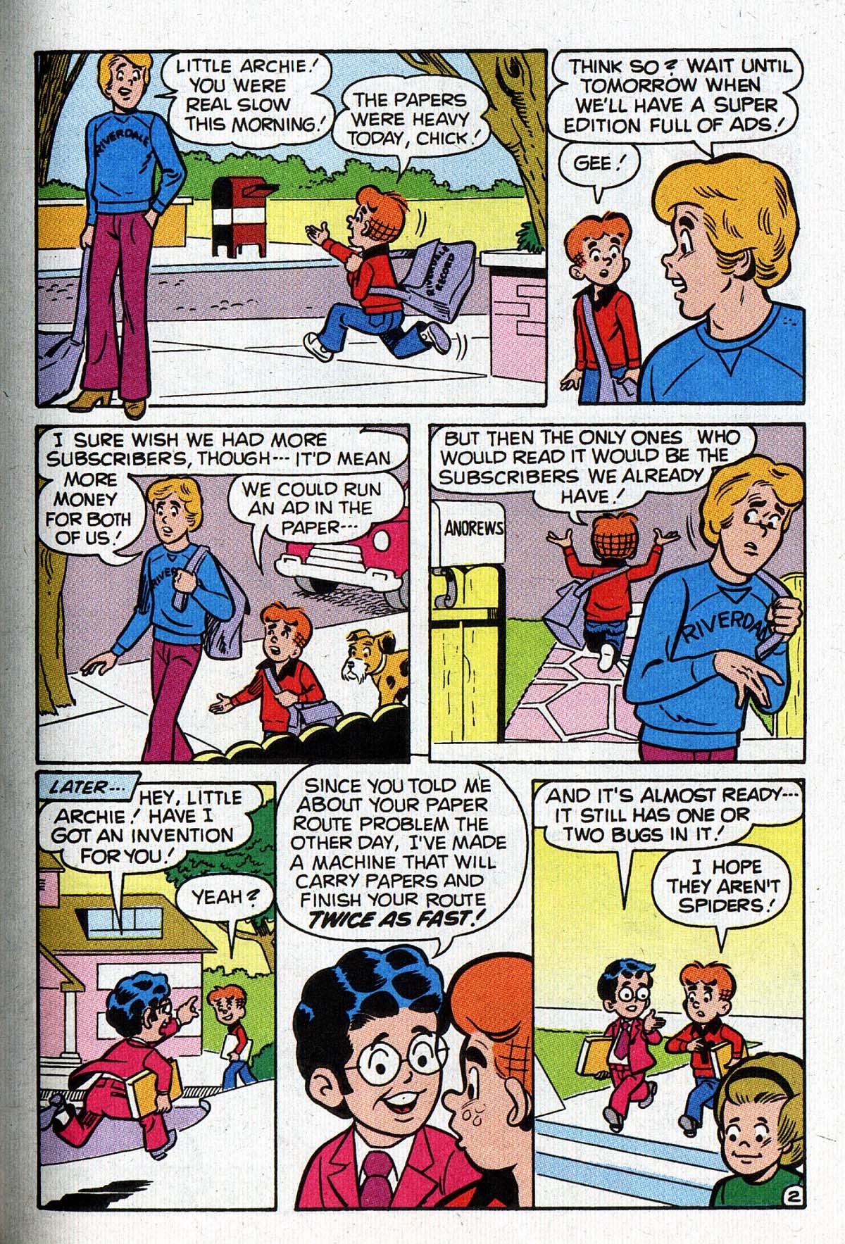 Read online Archie's Double Digest Magazine comic -  Issue #141 - 95