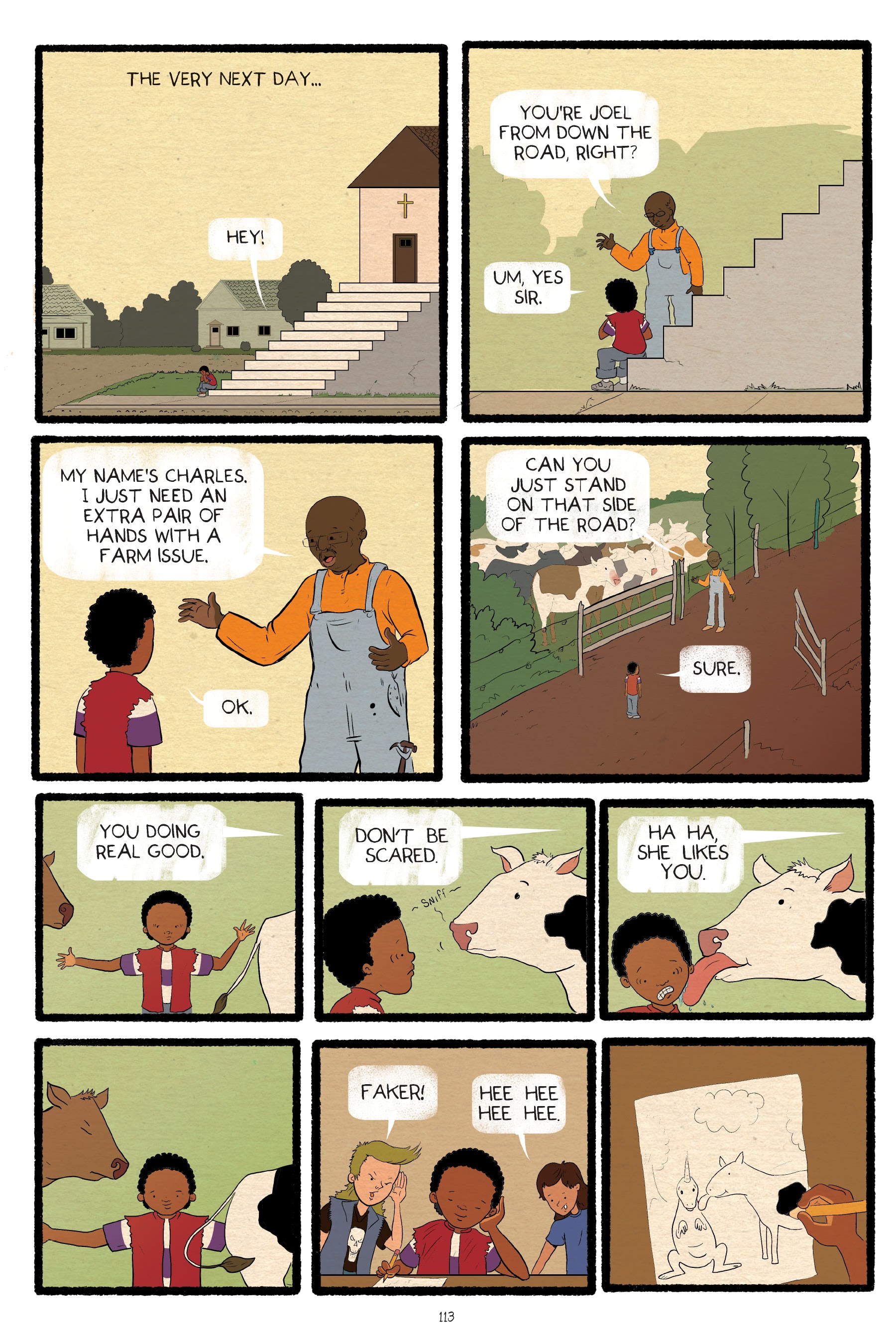 Read online Fights: One Boy's Triumph Over Violence comic -  Issue # TPB (Part 2) - 13