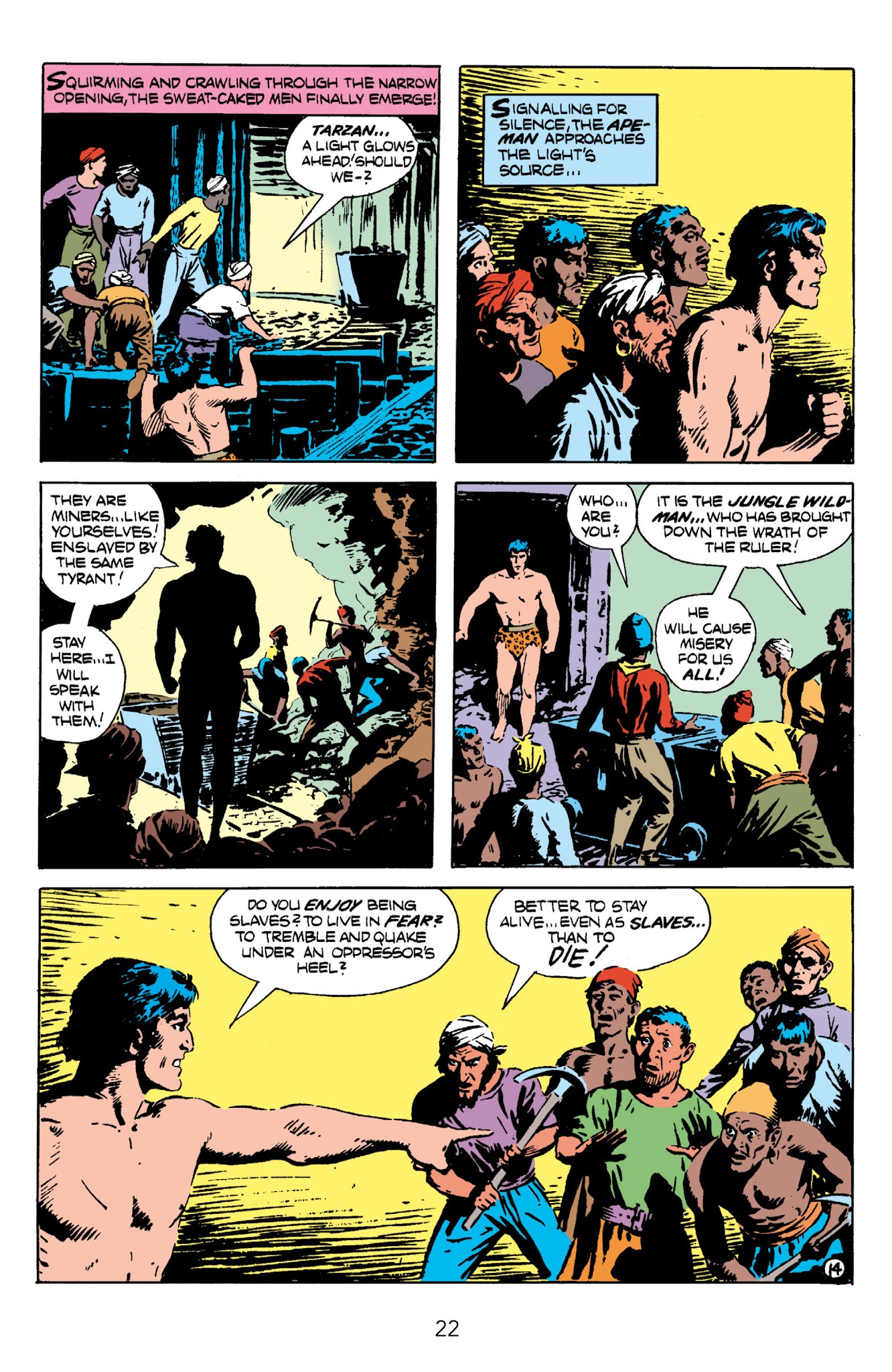 Read online Edgar Rice Burroughs' Tarzan The Joe Kubert Years comic -  Issue # TPB 2 (Part 1) - 24