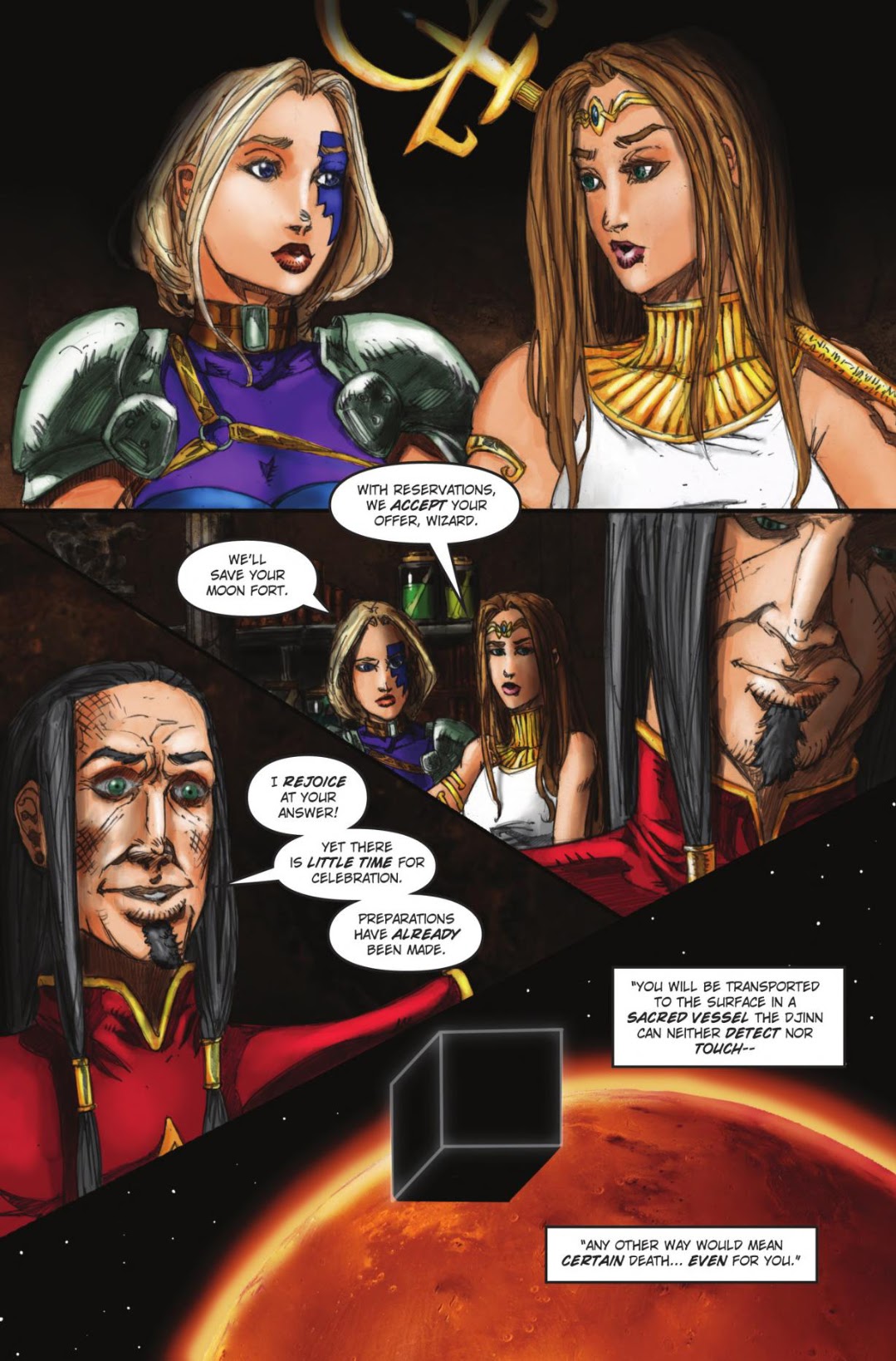 Read online 10th Muse vs. Legend of Isis comic -  Issue #2 - 11