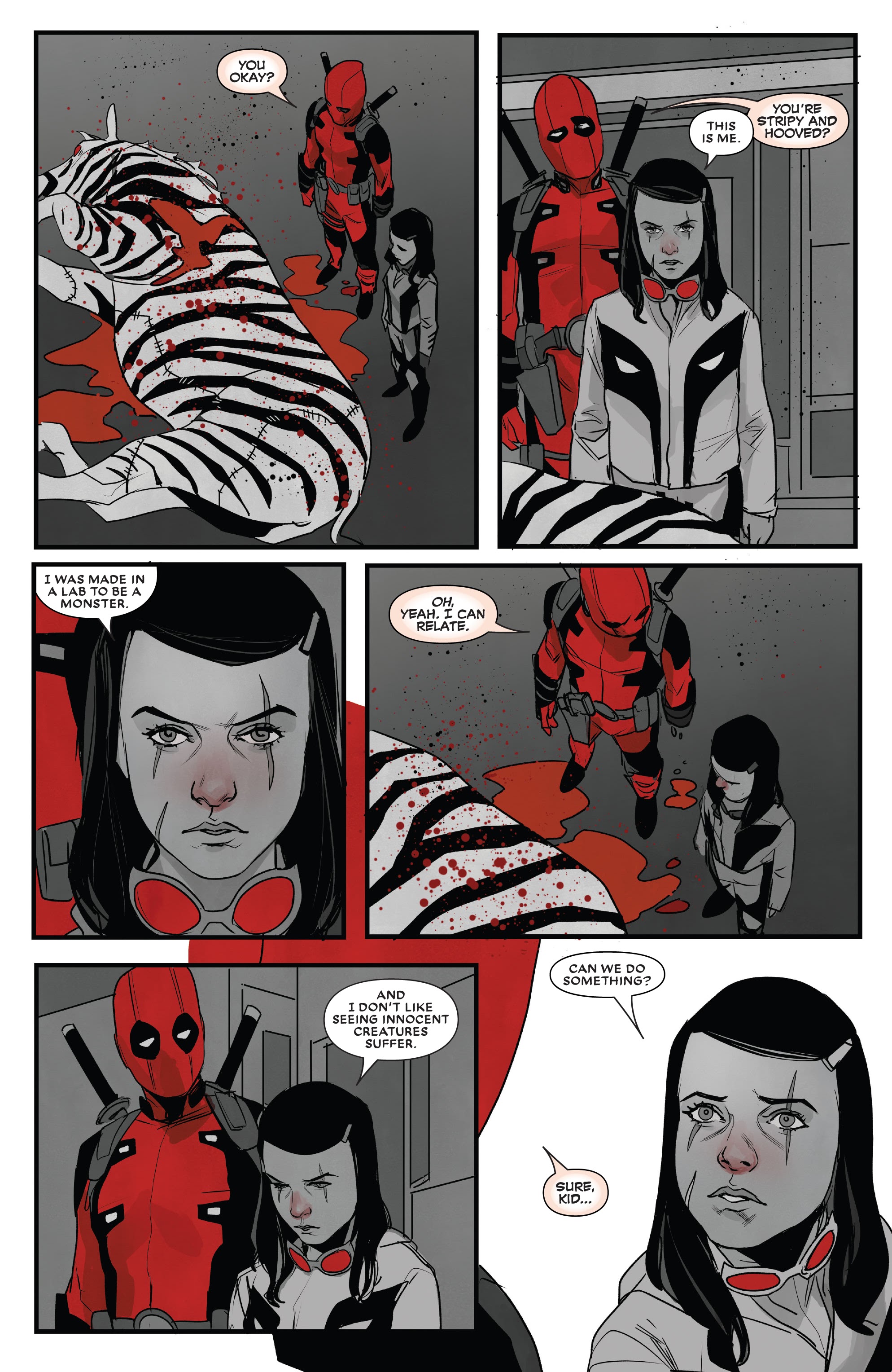 Read online Deadpool: Black, White & Blood comic -  Issue #1 - 10