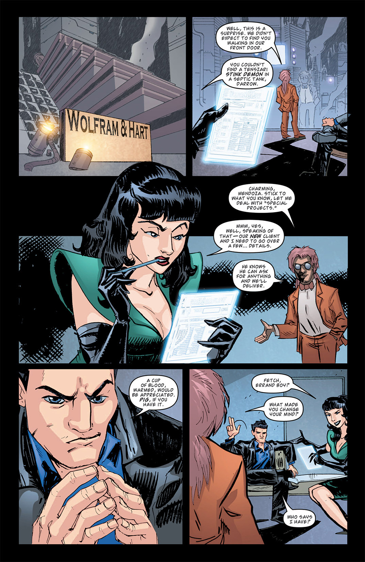 Read online Angel comic -  Issue #40 - 20