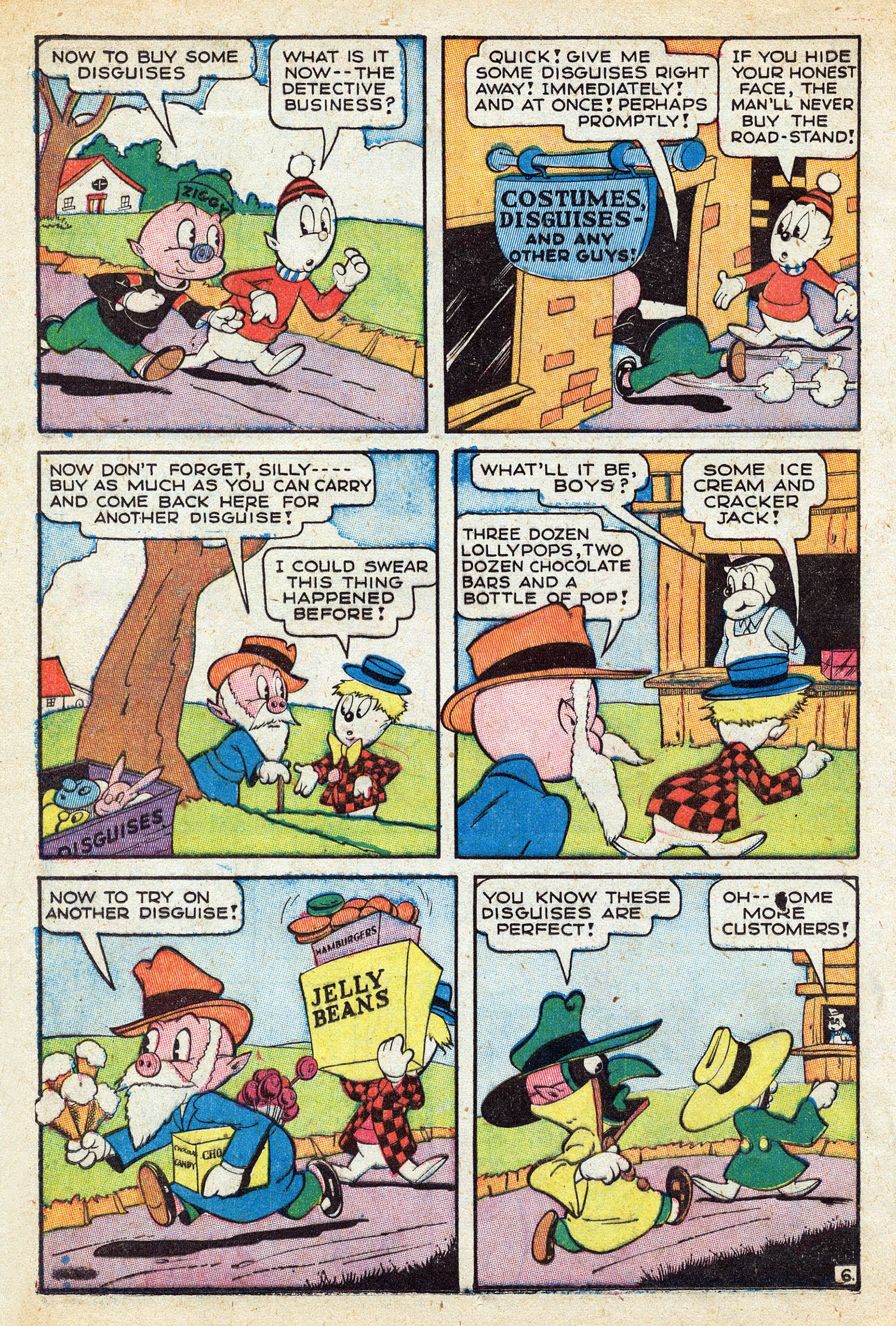 Read online Ziggy Pig-Silly Seal Comics (1944) comic -  Issue #1 - 16