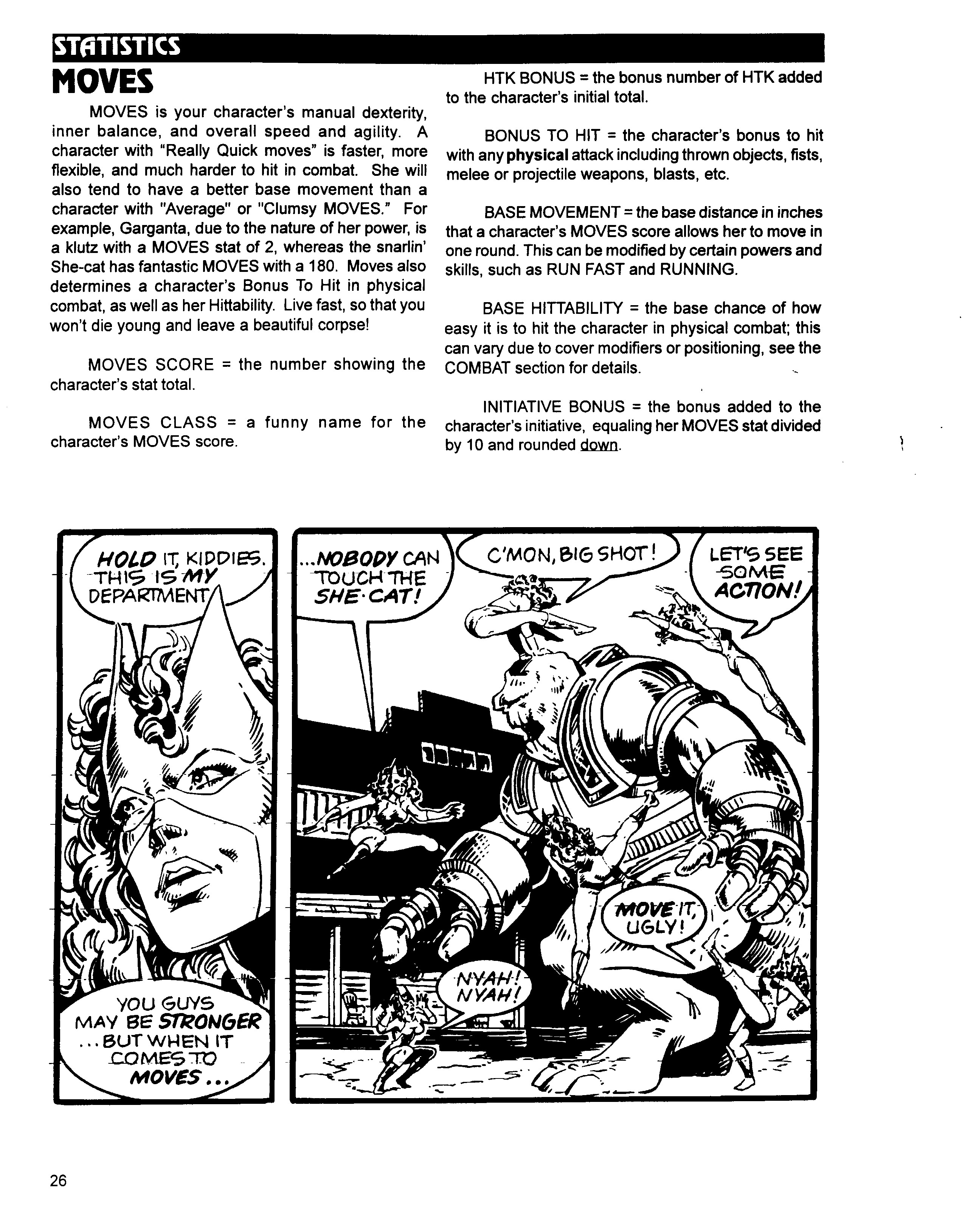 Read online Superbabes: The Femforce Role-Playing Game comic -  Issue # TPB - 28