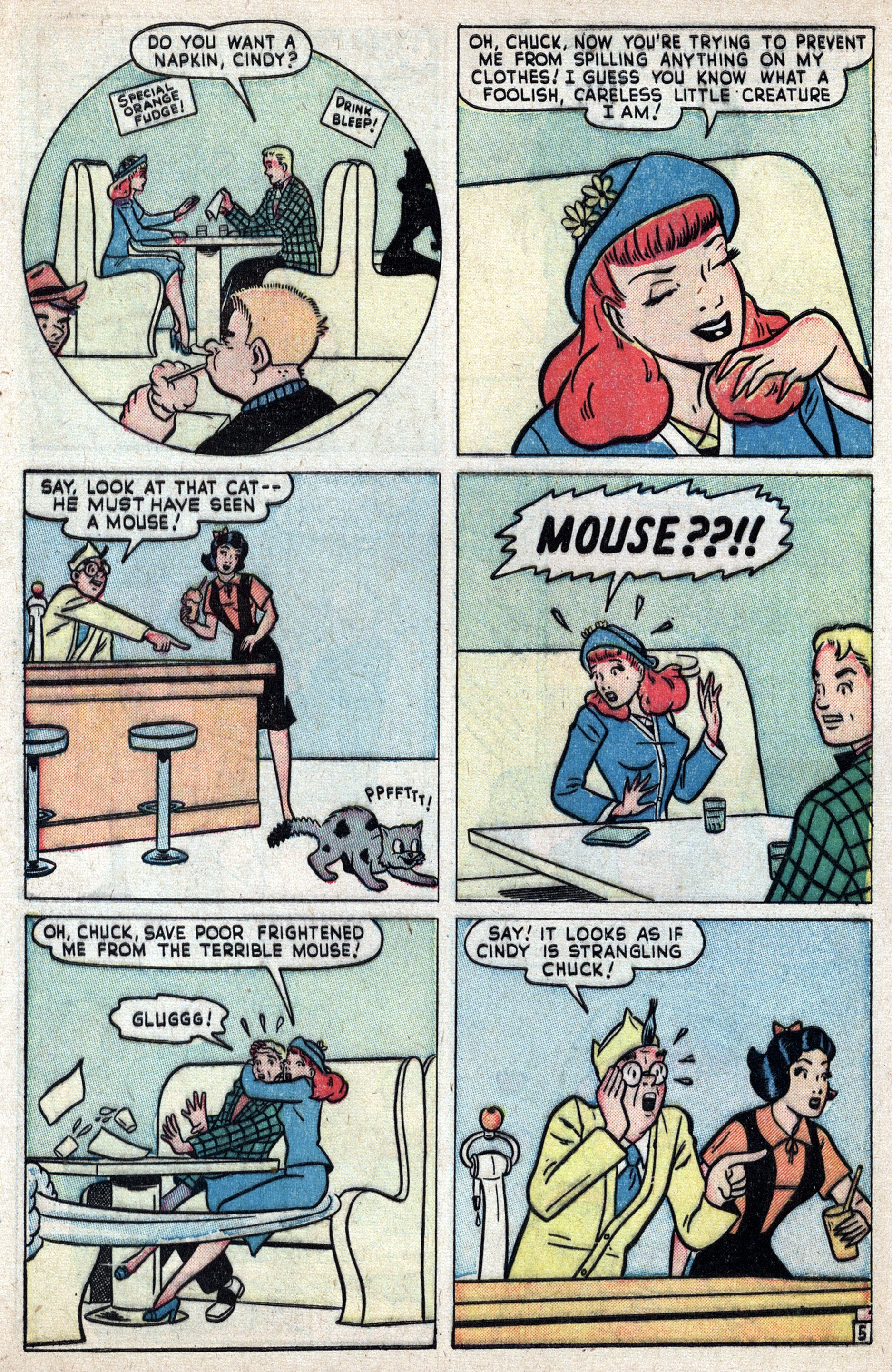 Read online Junior Miss (1947) comic -  Issue #36 - 40