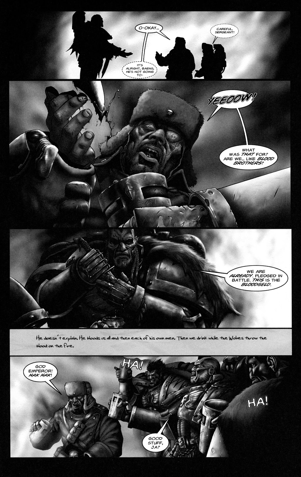 Read online Warhammer 40,000: Lone Wolves comic -  Issue # TPB - 52