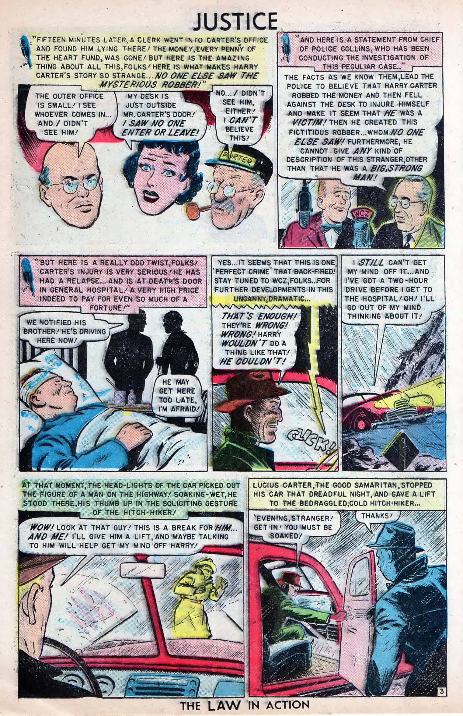 Read online Justice Comics (1948) comic -  Issue #8 - 16