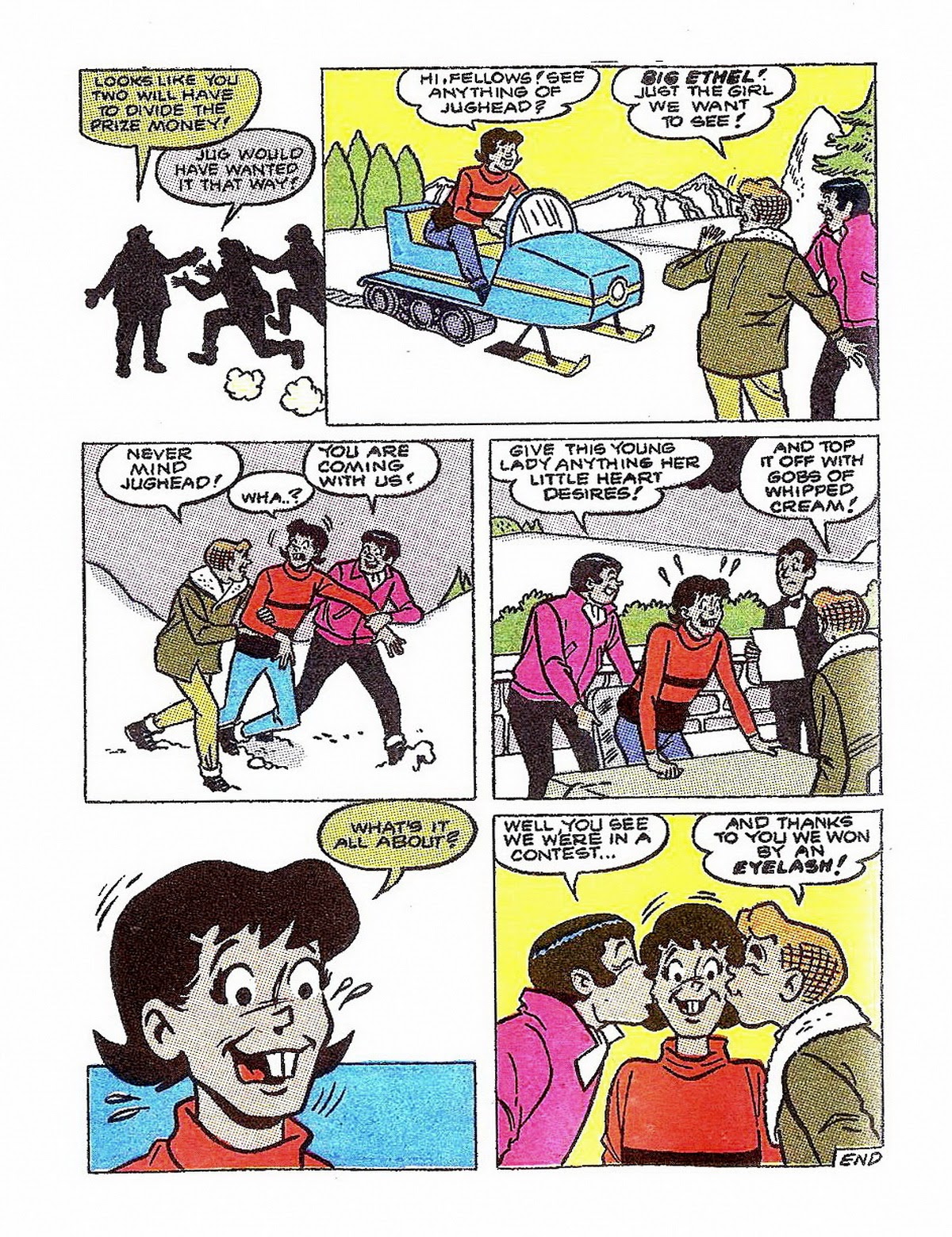 Read online Archie's Double Digest Magazine comic -  Issue #45 - 136