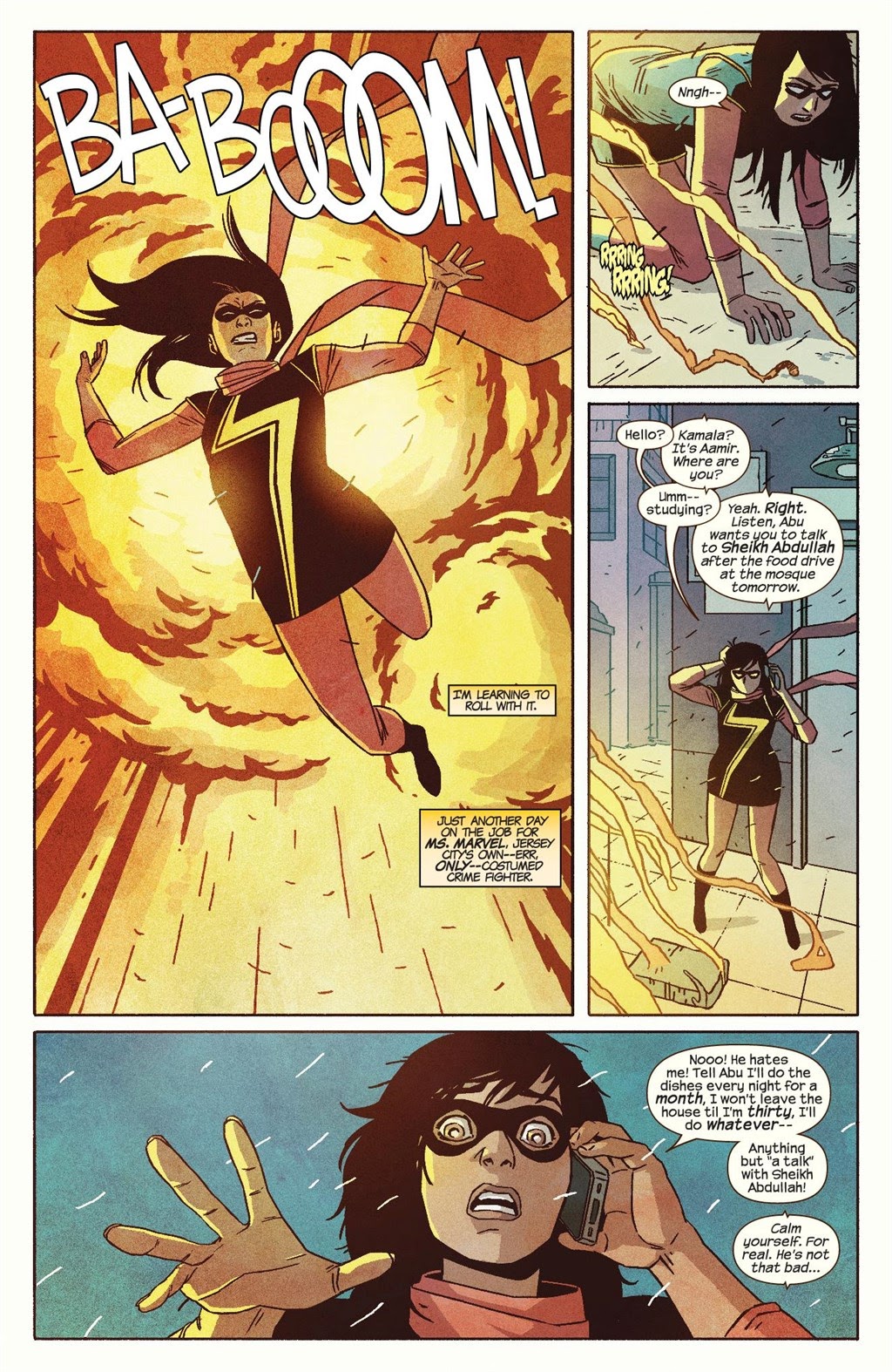 Read online Ms. Marvel Meets The Marvel Universe comic -  Issue # TPB (Part 1) - 6