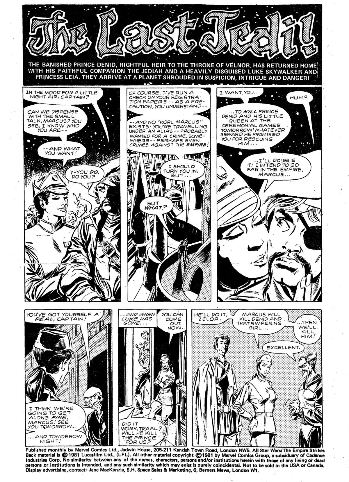 Read online Star Wars: The Empire Strikes Back comic -  Issue #146 - 3