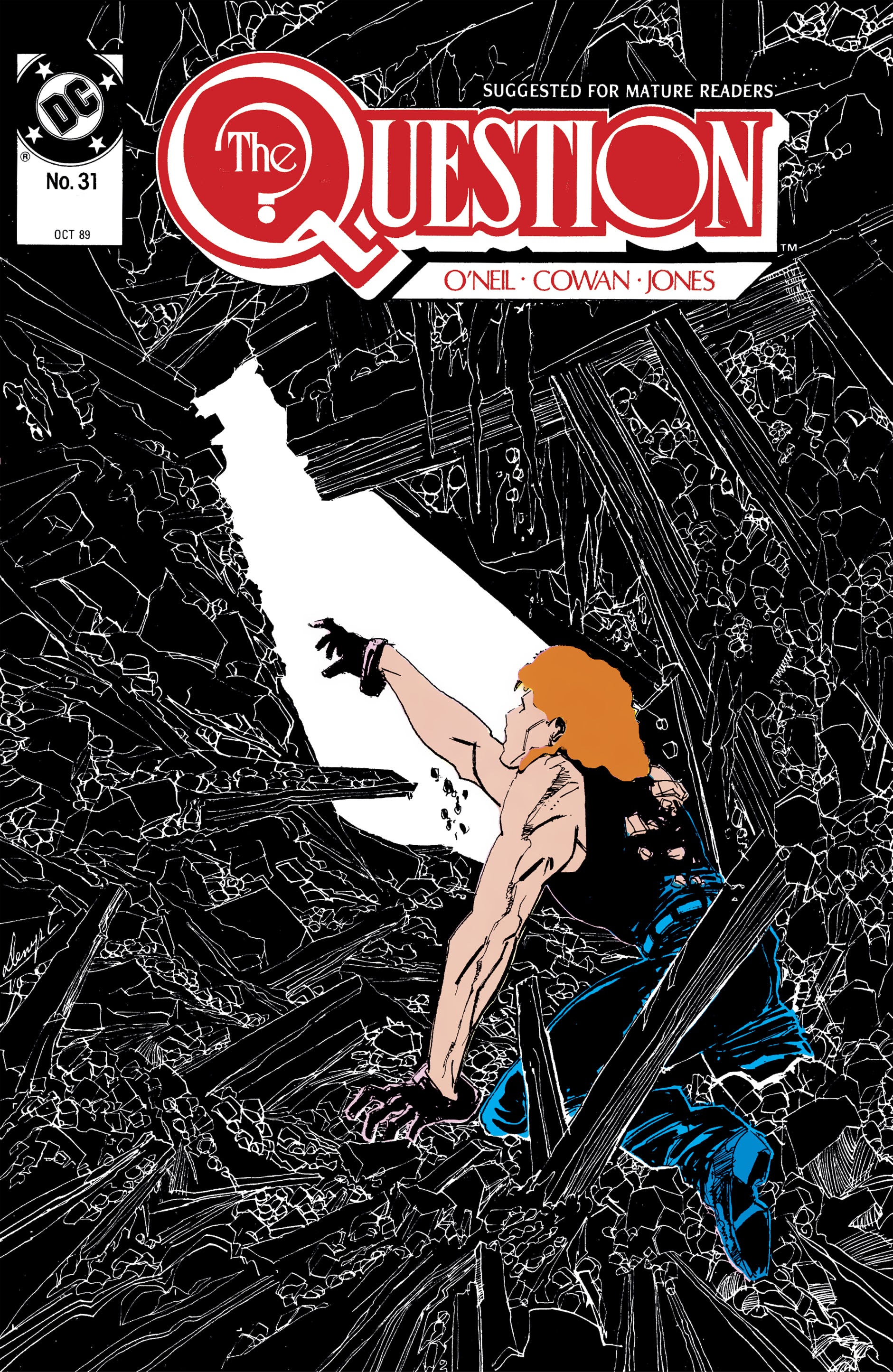 Read online The Question (1987) comic -  Issue #31 - 1