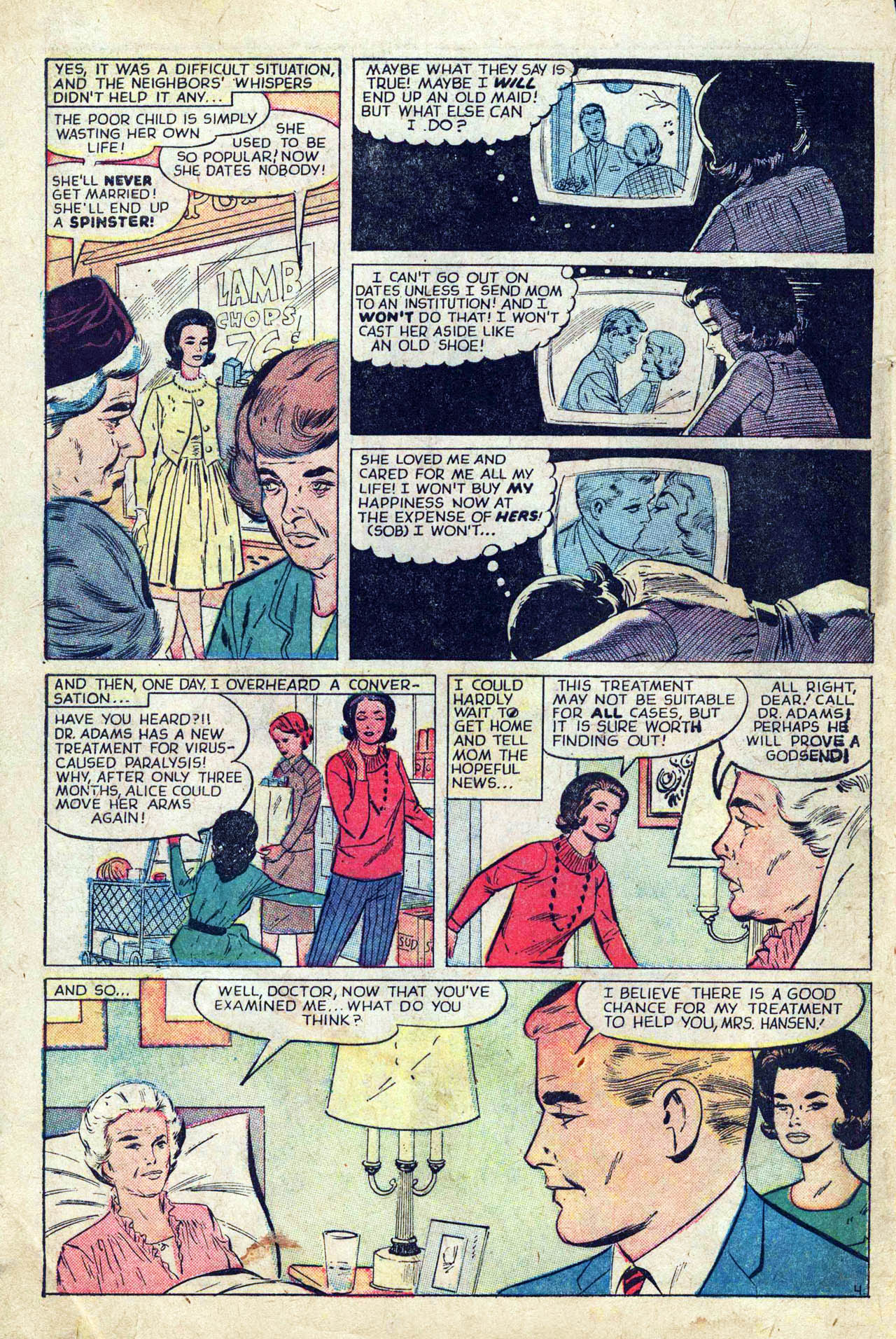 Read online Love Romances comic -  Issue #104 - 6