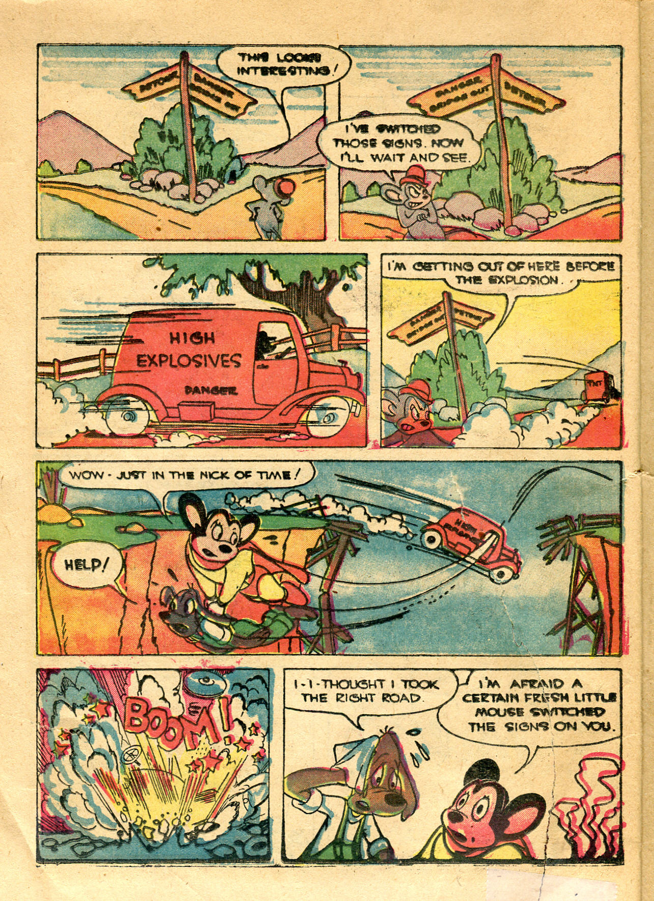 Read online Paul Terry's Mighty Mouse Comics comic -  Issue #29 - 6