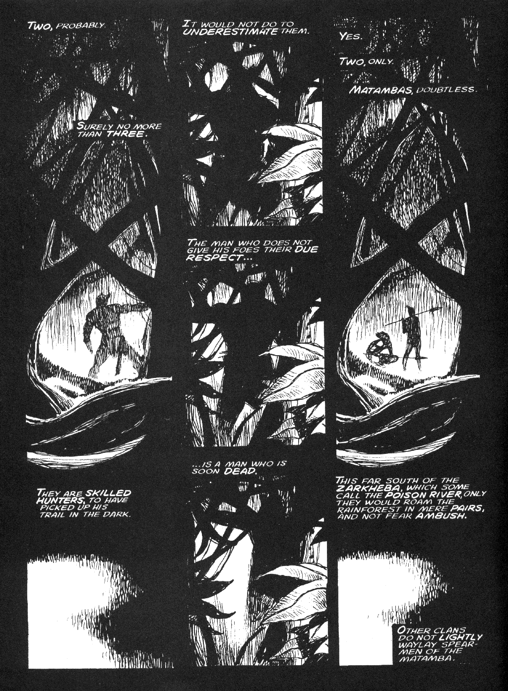 Read online The Savage Sword Of Conan comic -  Issue #219 - 4