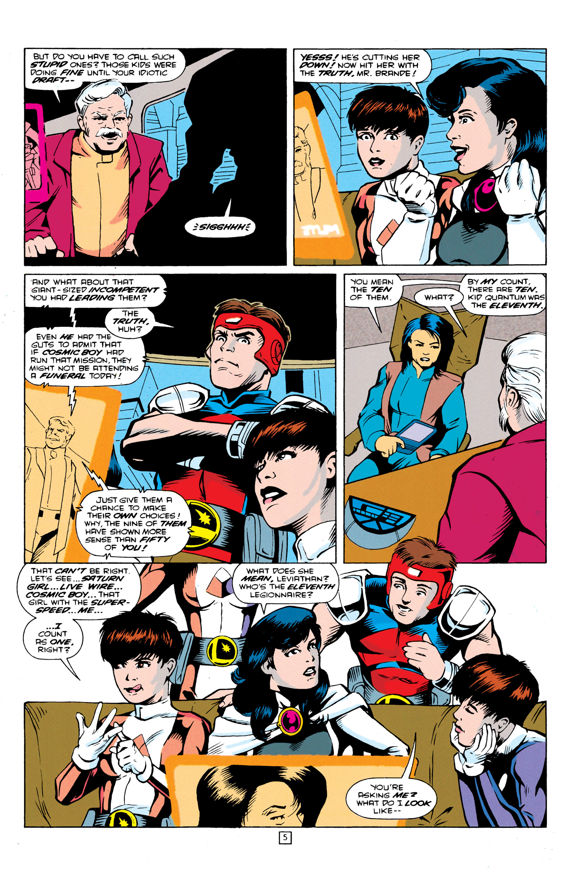 Read online Legionnaires comic -  Issue #19 - 6