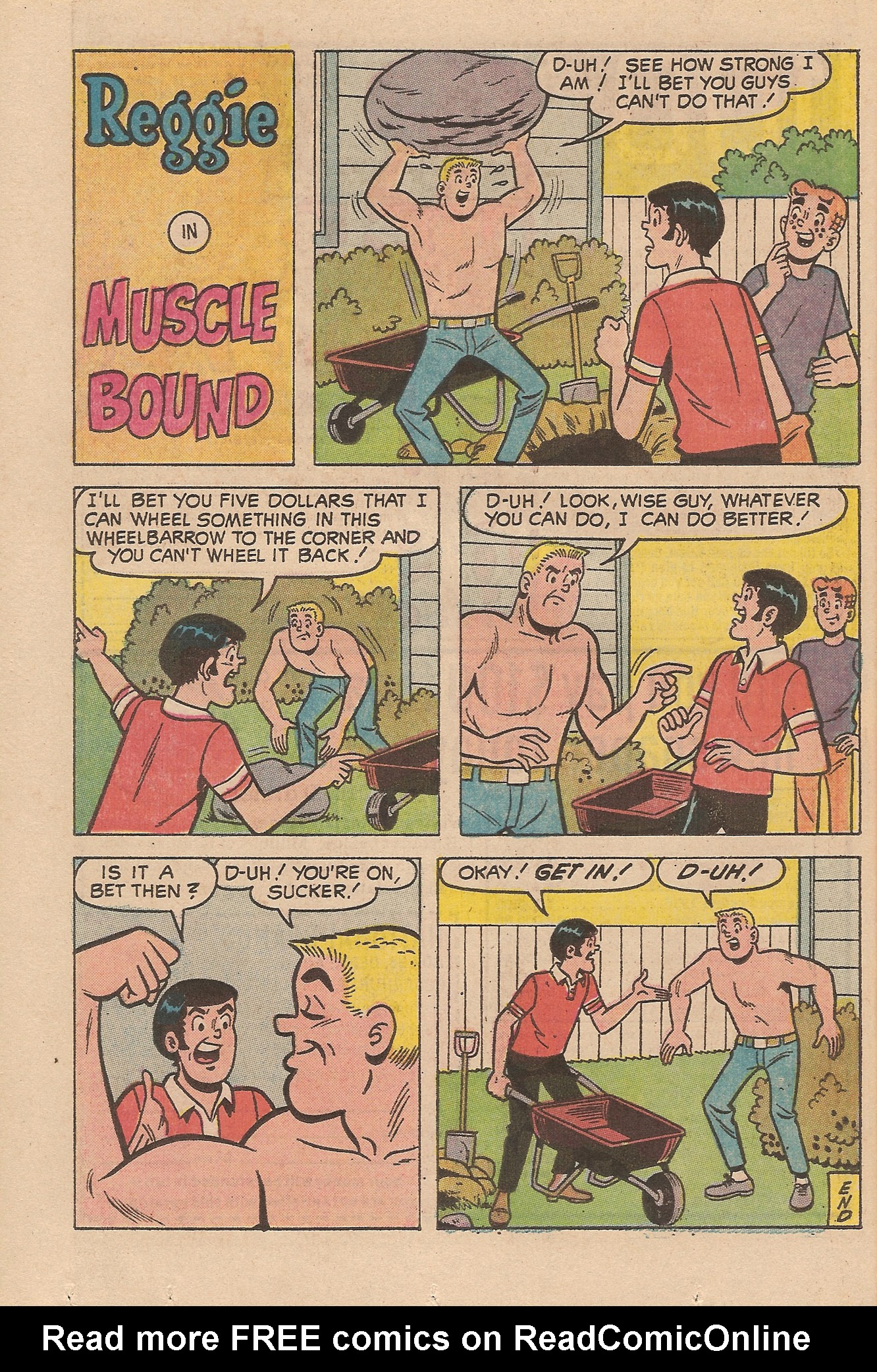 Read online Reggie's Wise Guy Jokes comic -  Issue #27 - 30