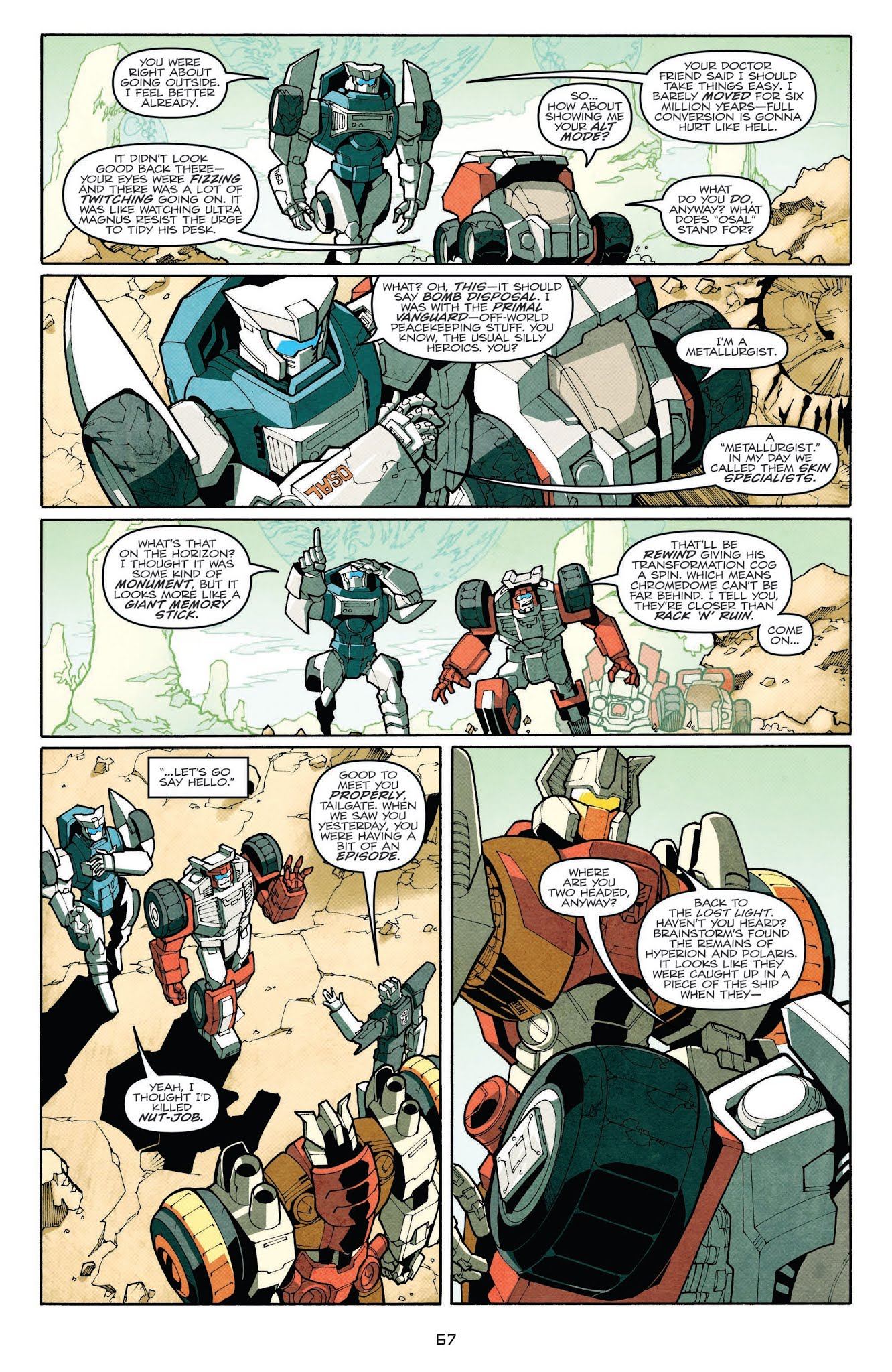 Read online Transformers: The IDW Collection Phase Two comic -  Issue # TPB 1 (Part 1) - 67