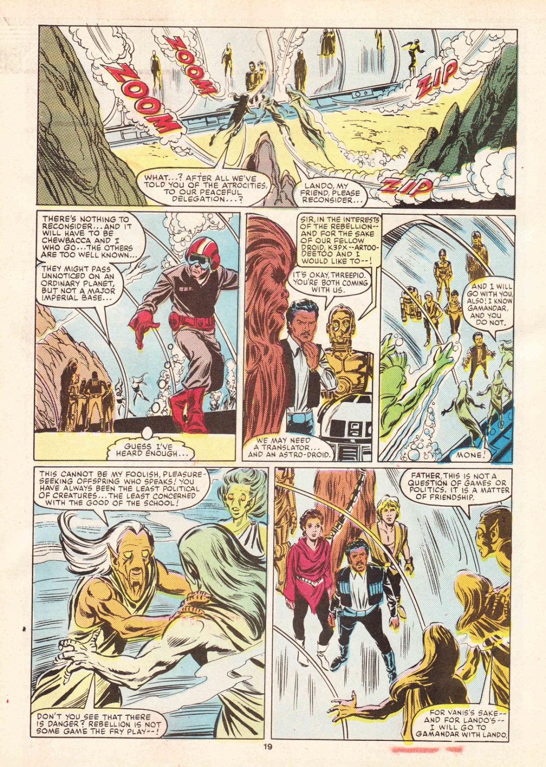 Read online Return of the Jedi comic -  Issue #8 - 19
