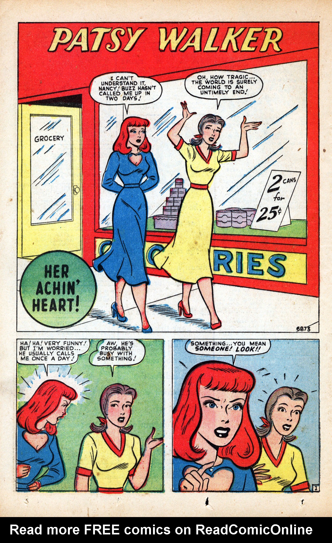 Read online Patsy Walker comic -  Issue #26 - 32