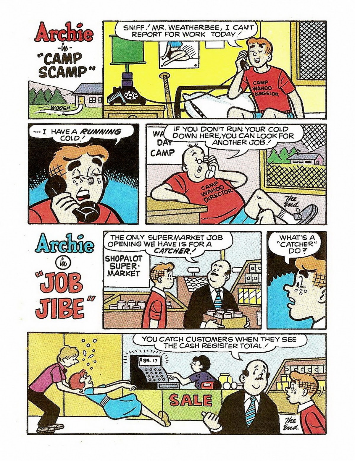 Read online Archie's Double Digest Magazine comic -  Issue #61 - 179