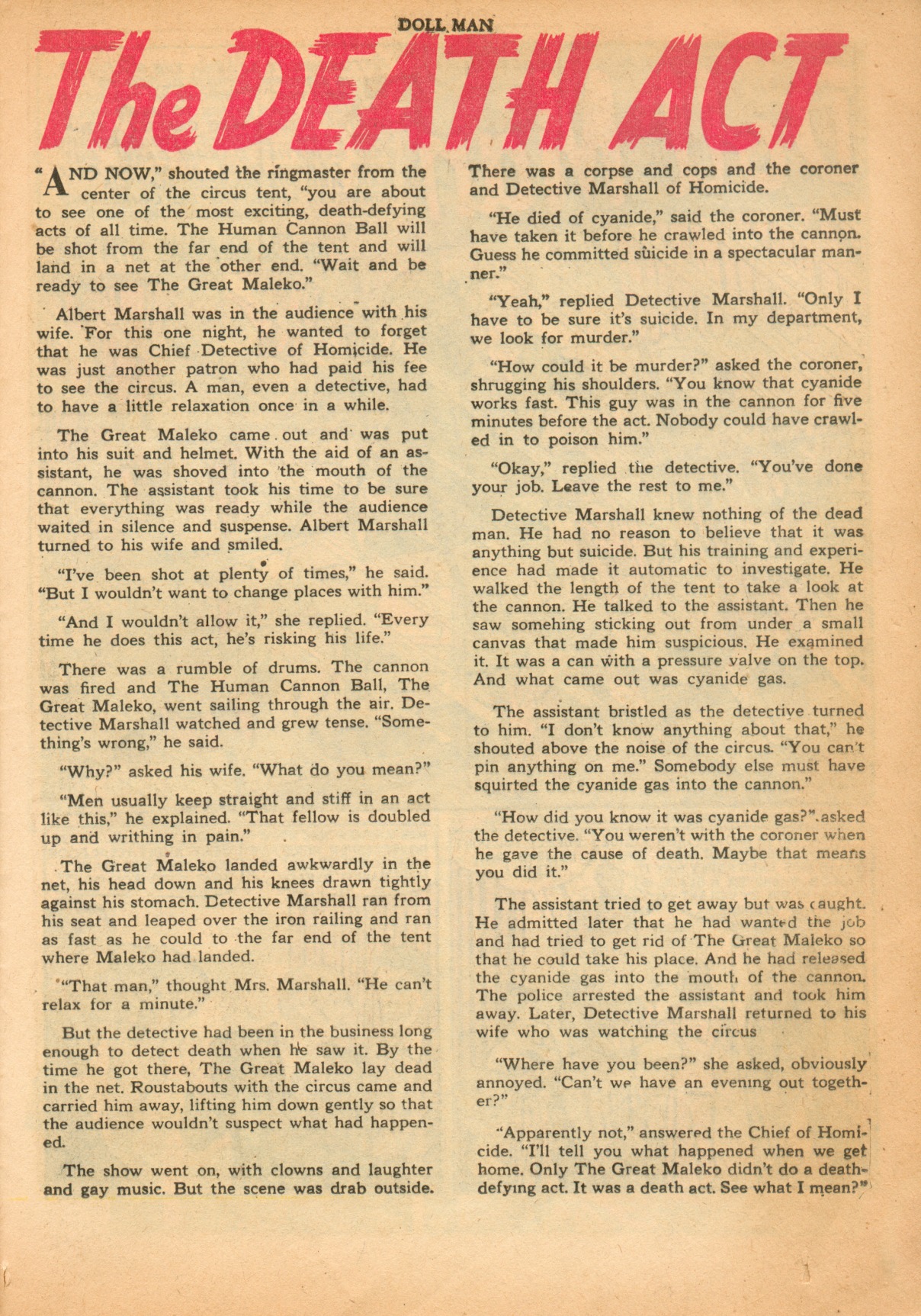 Read online Doll Man comic -  Issue #40 - 25