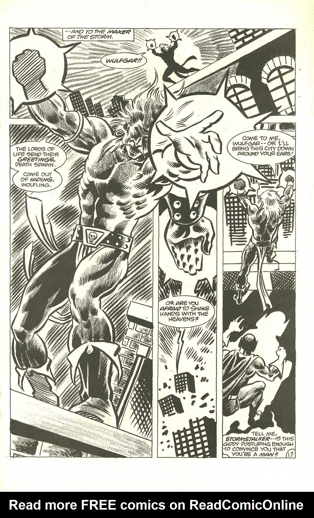 Read online Dark Wolf comic -  Issue #1 - 19