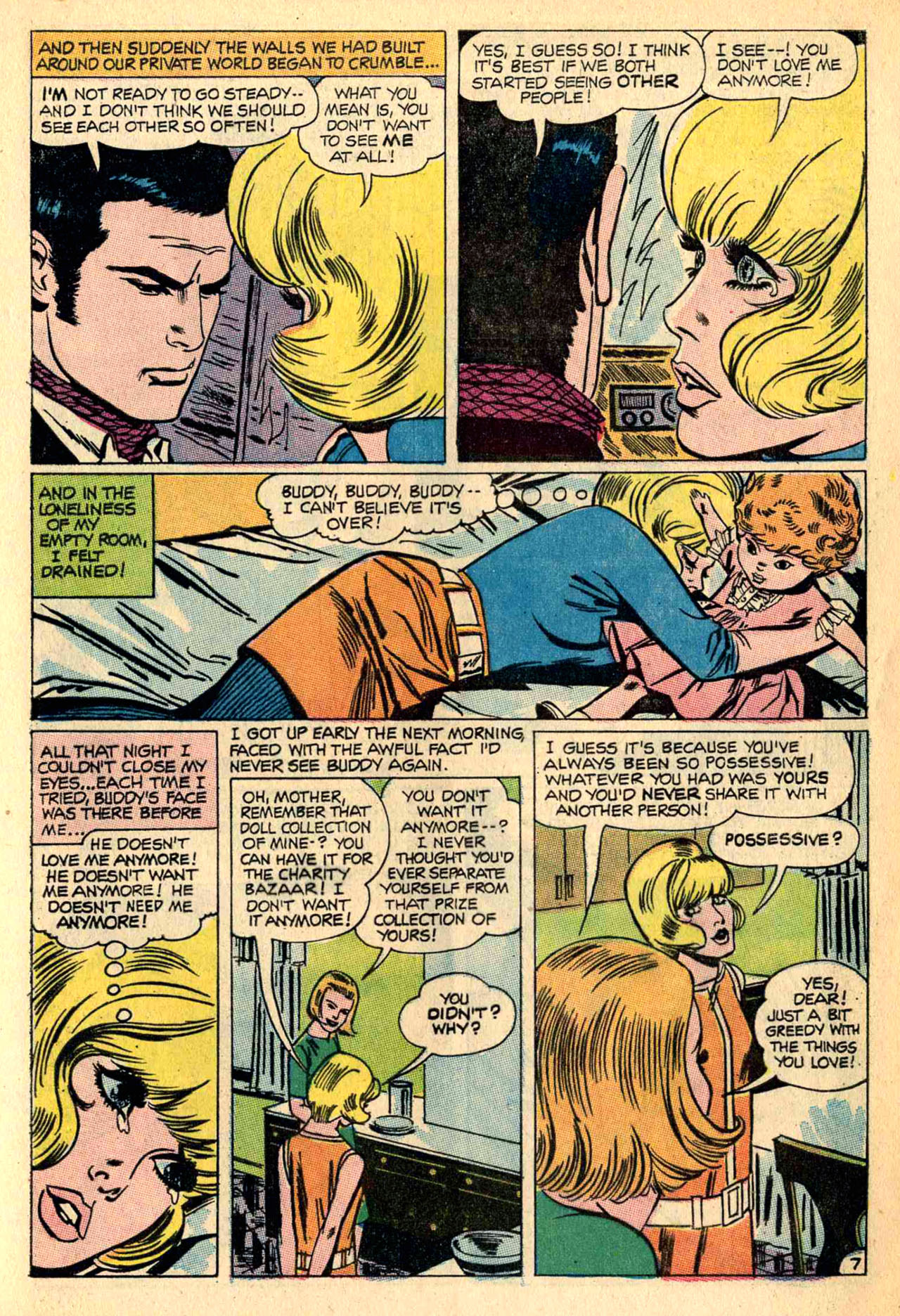 Read online Heart Throbs comic -  Issue #115 - 9