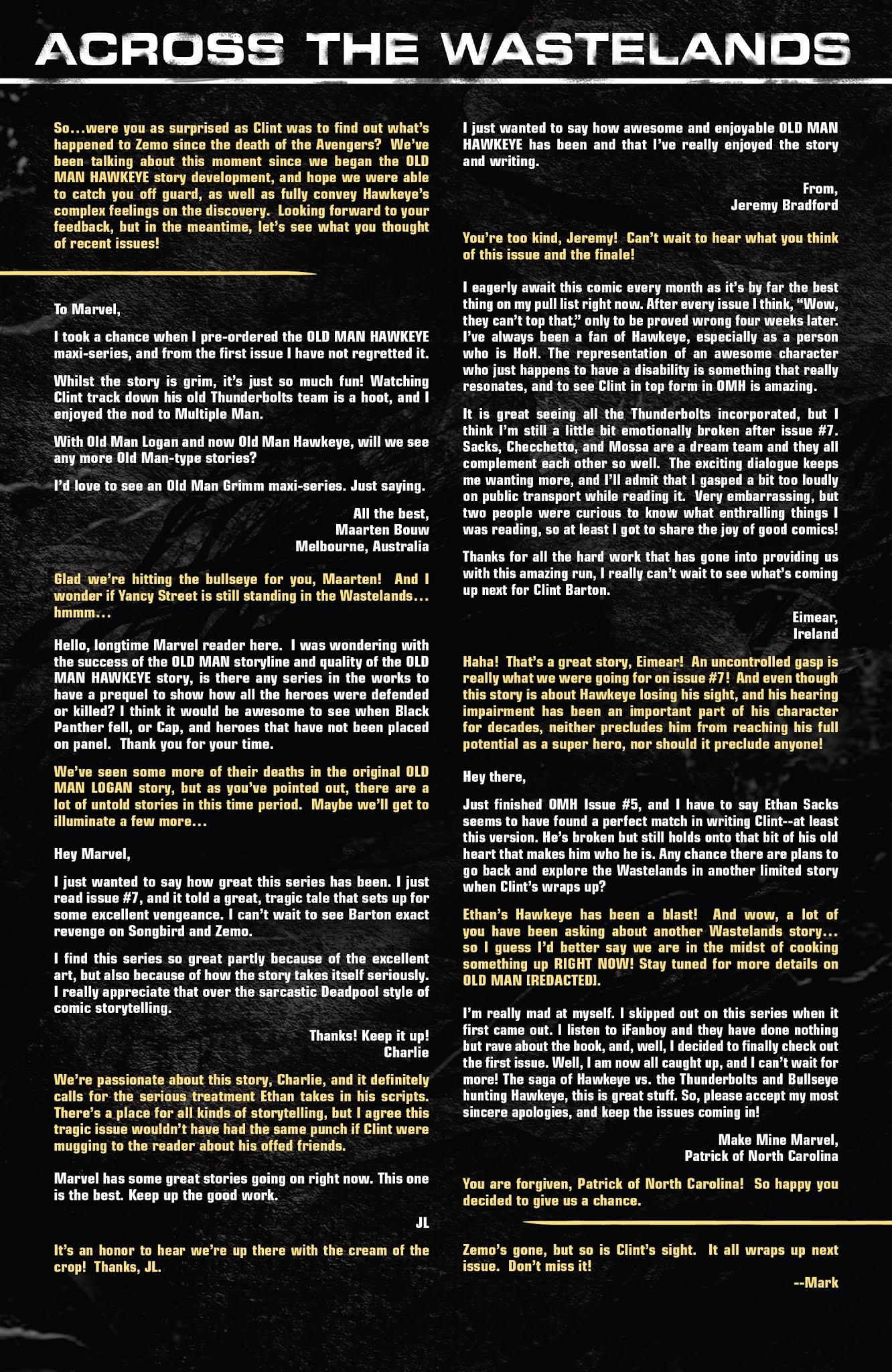 Read online Old Man Hawkeye comic -  Issue #11 - 23
