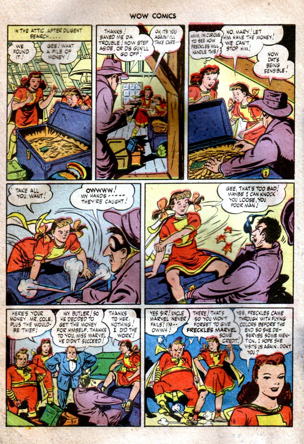 Read online Wow Comics comic -  Issue #35 - 10