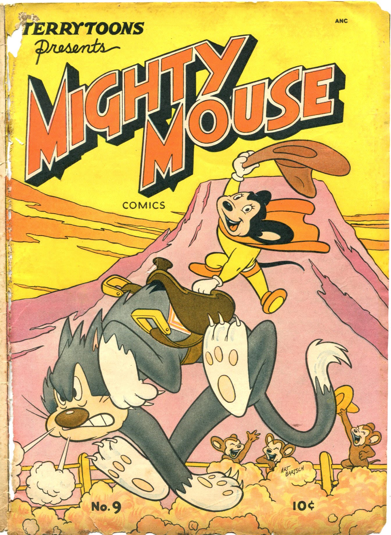 Read online Paul Terry's Mighty Mouse Comics comic -  Issue #9 - 1