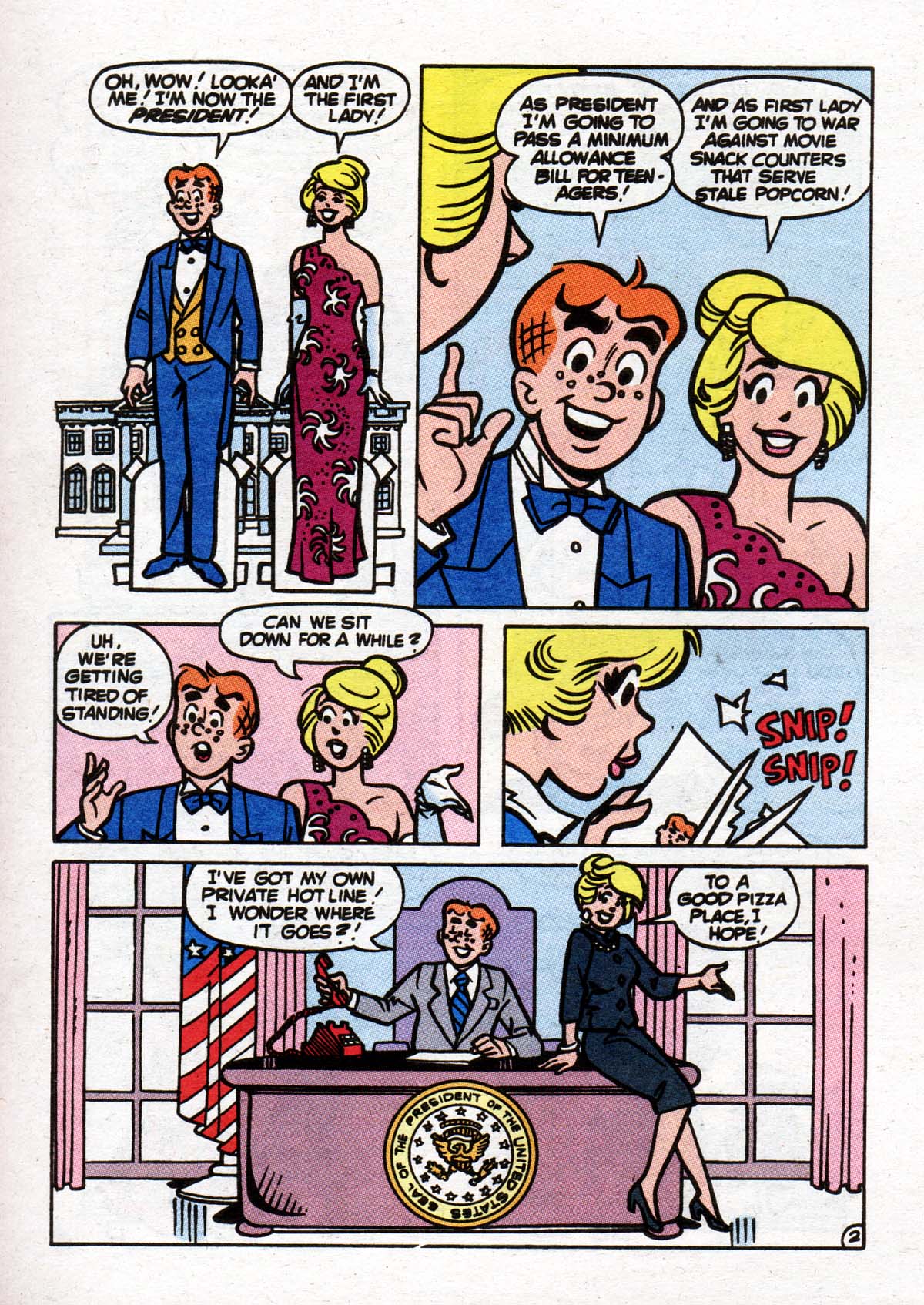 Read online Archie's Double Digest Magazine comic -  Issue #138 - 132