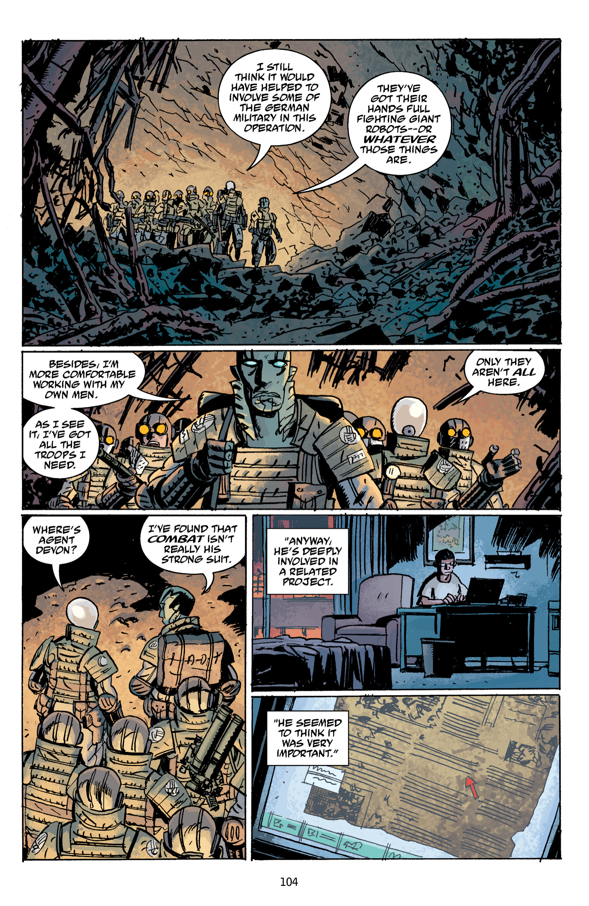 Read online B.P.R.D.: Plague of Frogs (2011) comic -  Issue # TPB 4 (Part 2) - 3