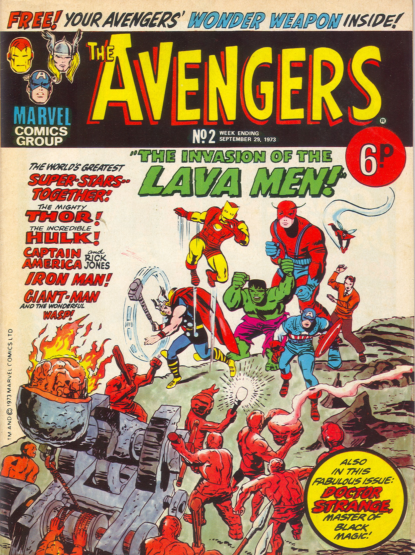 Read online The Avengers (1973) comic -  Issue #2 - 1