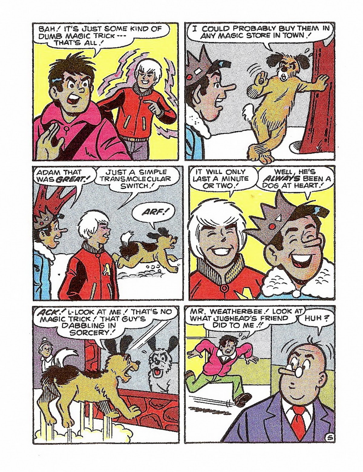 Read online Archie's Double Digest Magazine comic -  Issue #52 - 165