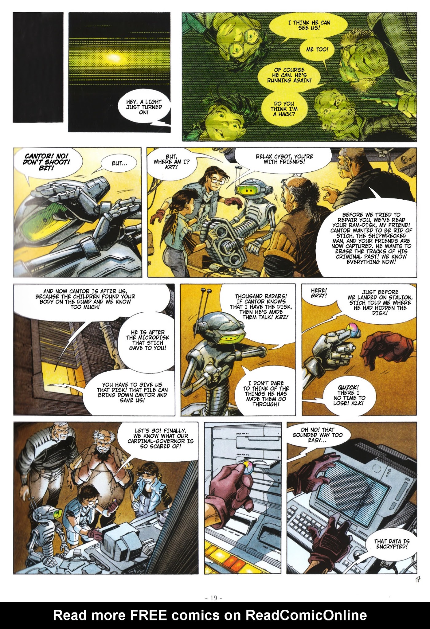 Read online Aquablue comic -  Issue #7 - 20